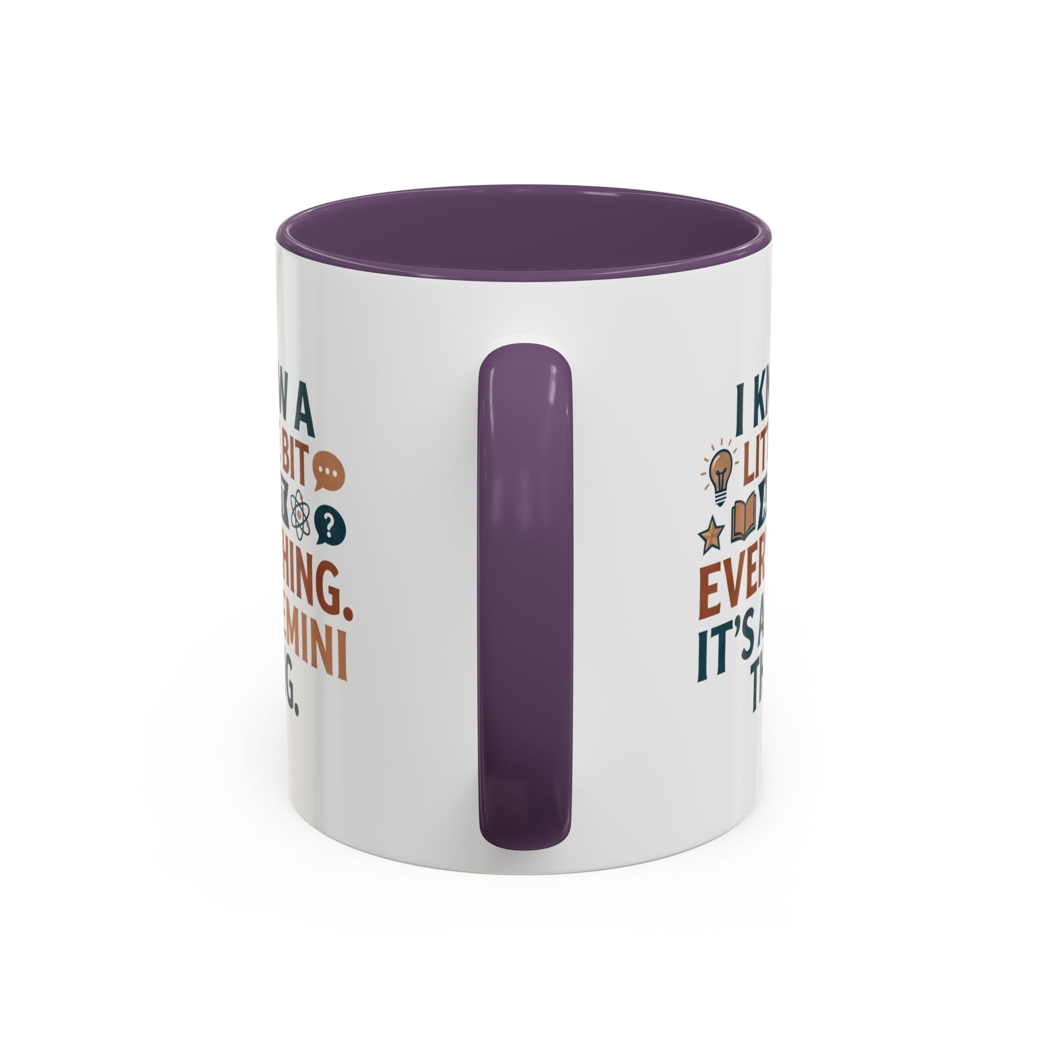 Gemini Zodiac Coffee Mug — "I Know a Little Bit About Everything, It's a Gemini Thing"