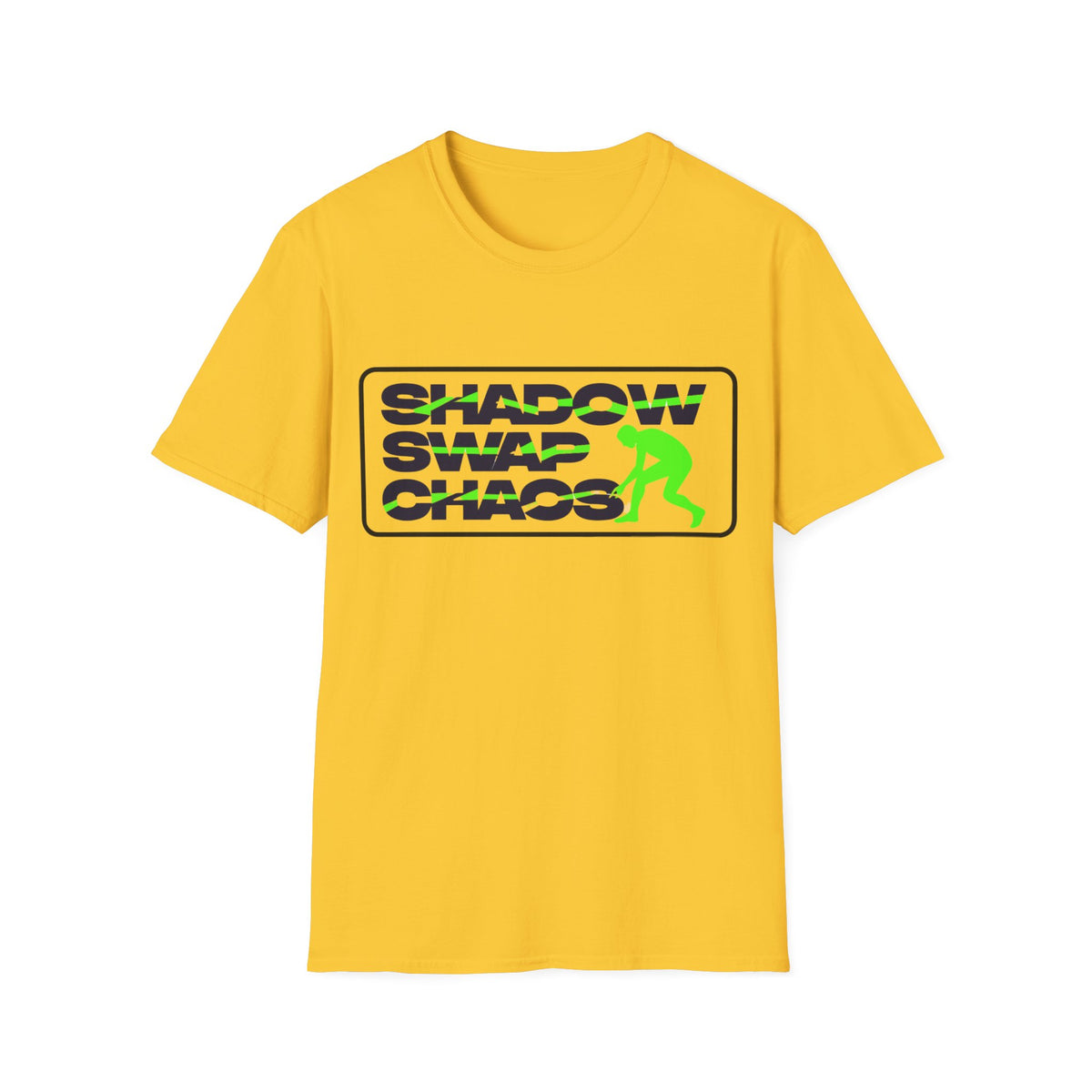 Shadow Swap Chaos T‑Shirt — Retro Neon Graphic Tee - Trending Now - August 2026