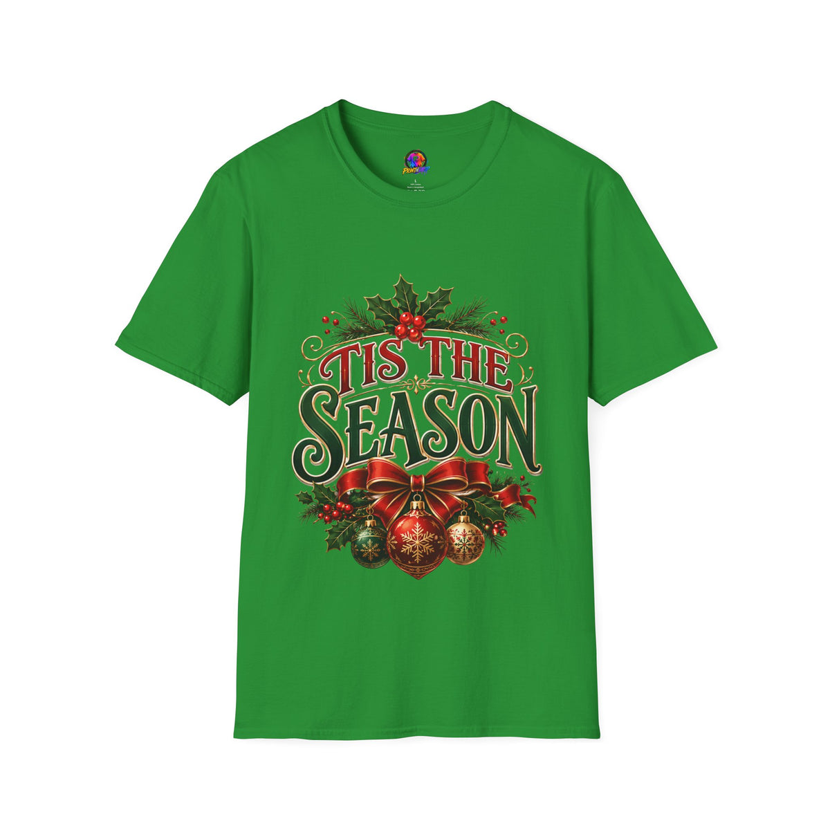 T-Shirt — 'Tis The Season' Christmas Holiday Graphic Tee