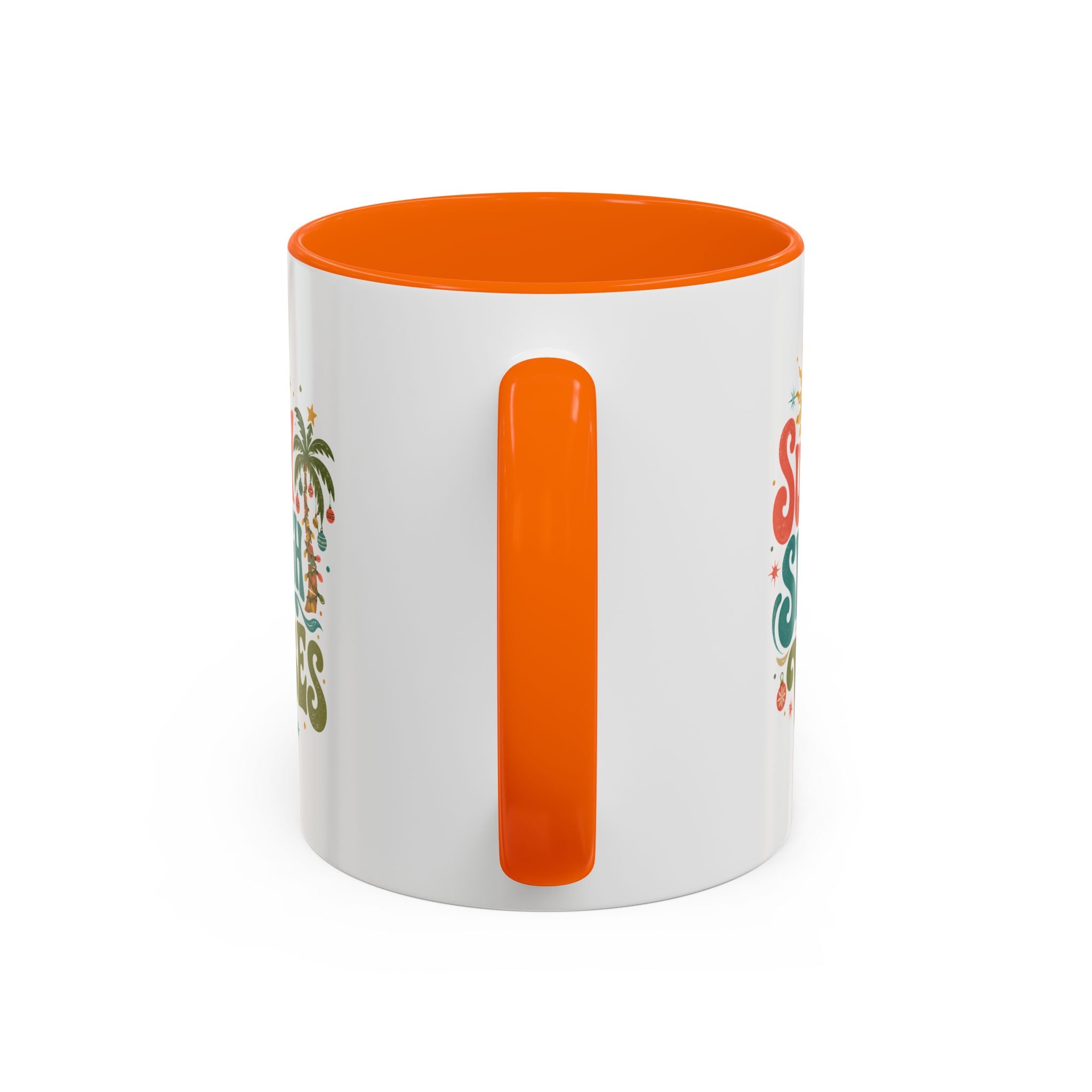 Modern Day Christmas Sunny Sleigh Vibes Coffee Mug
