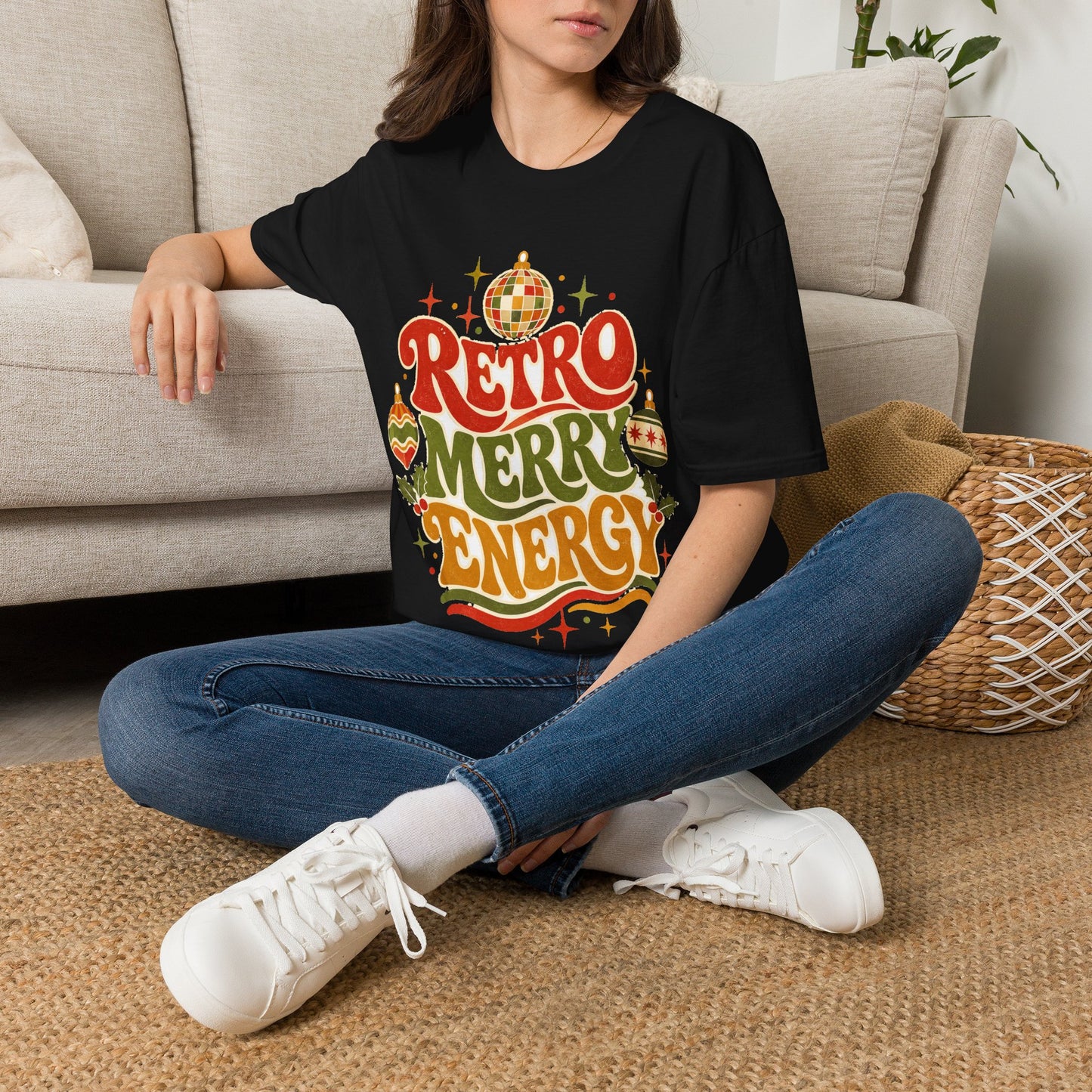 Retro Merry Energy T-Shirt
