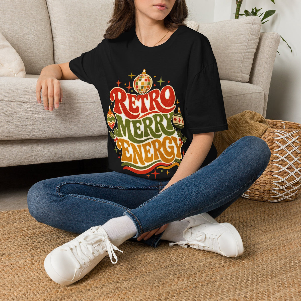 Retro Merry Energy T-Shirt