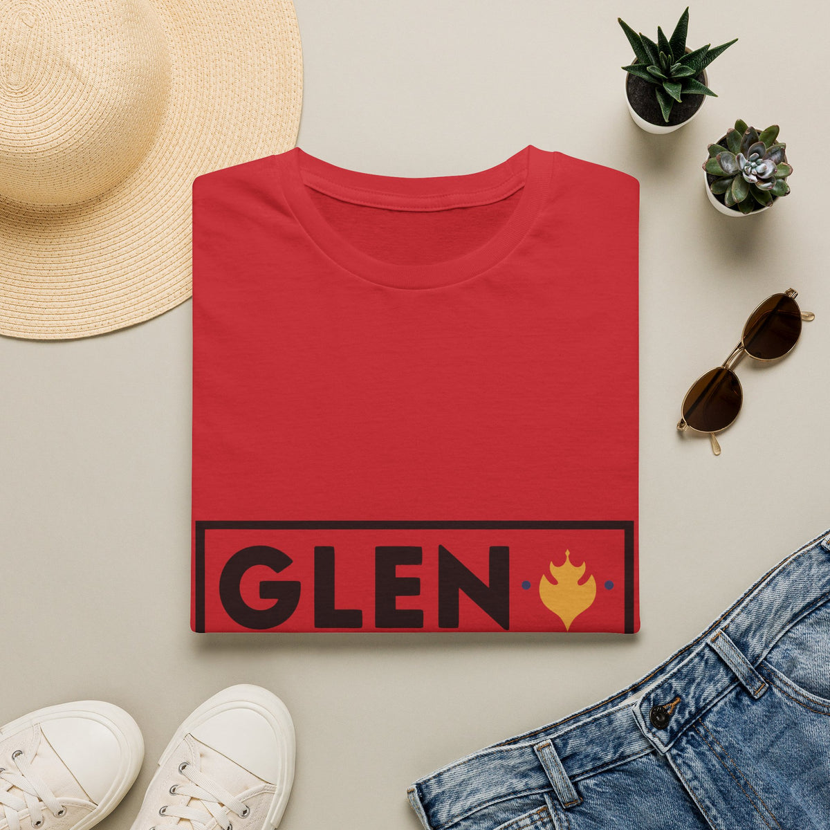 Glen Powell For President Minimalist Box Tee - Funny Celebrity Election Graphic T-Shirt - Trending Now - September 2026