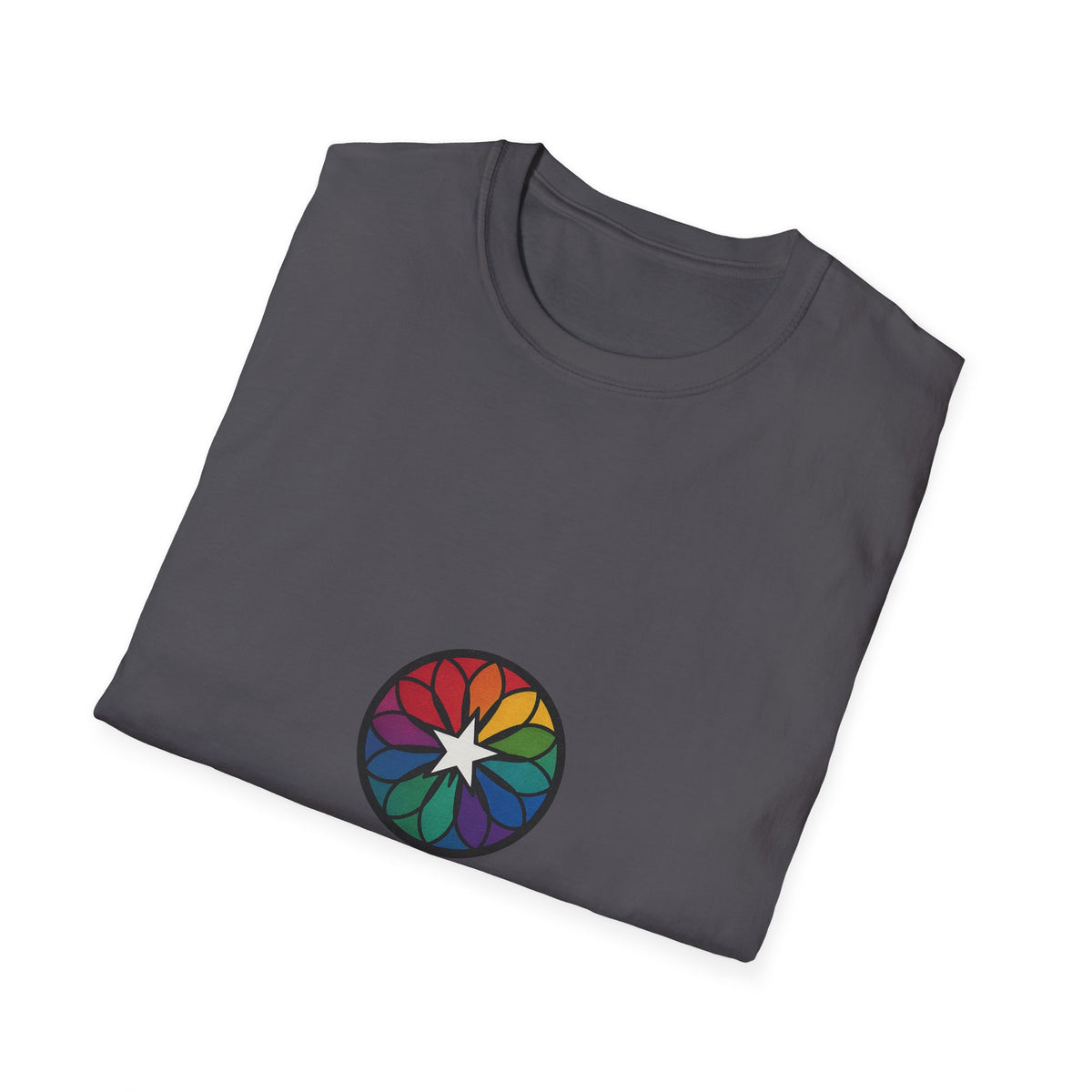 Visible Valued Vibrant T-Shirt — Rainbow Mandala Inclusivity Tee - Trending Now - October 2026