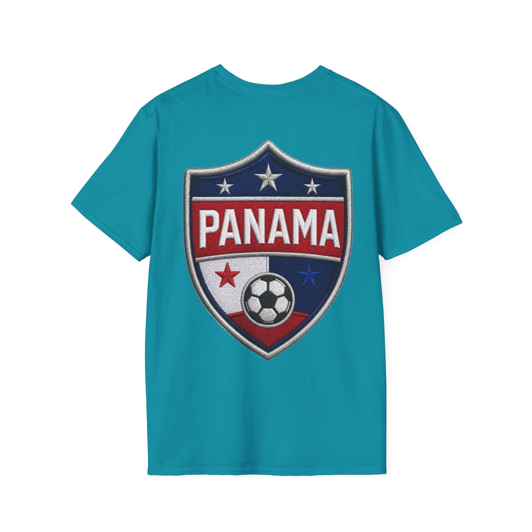 Canal Force Soccer T-Shirt - Patriotic Player Graphic Tee - Panama Shirt