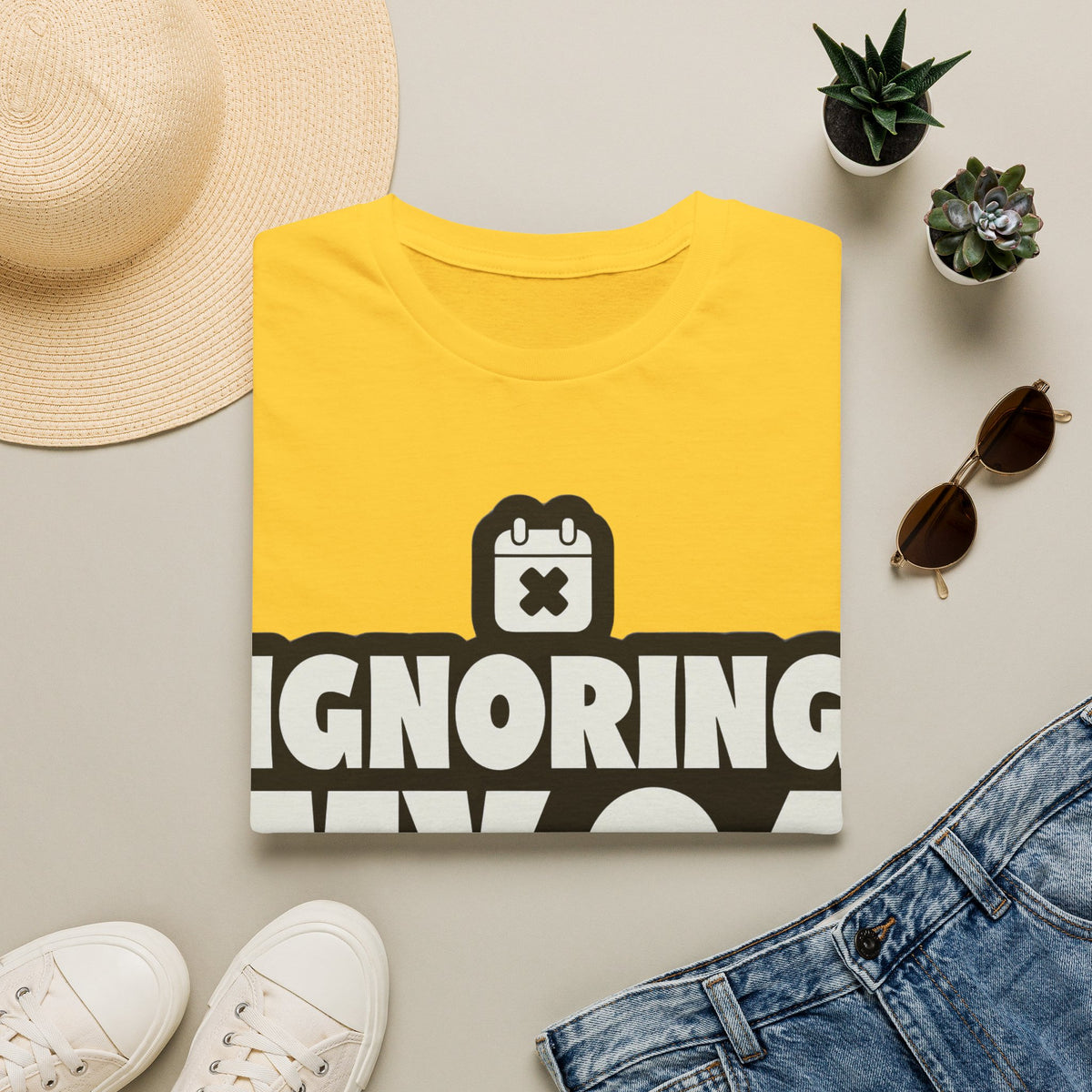 T-Shirt — Ignoring My 04 Deadline Graphic Tee - Trending Now - August 2026