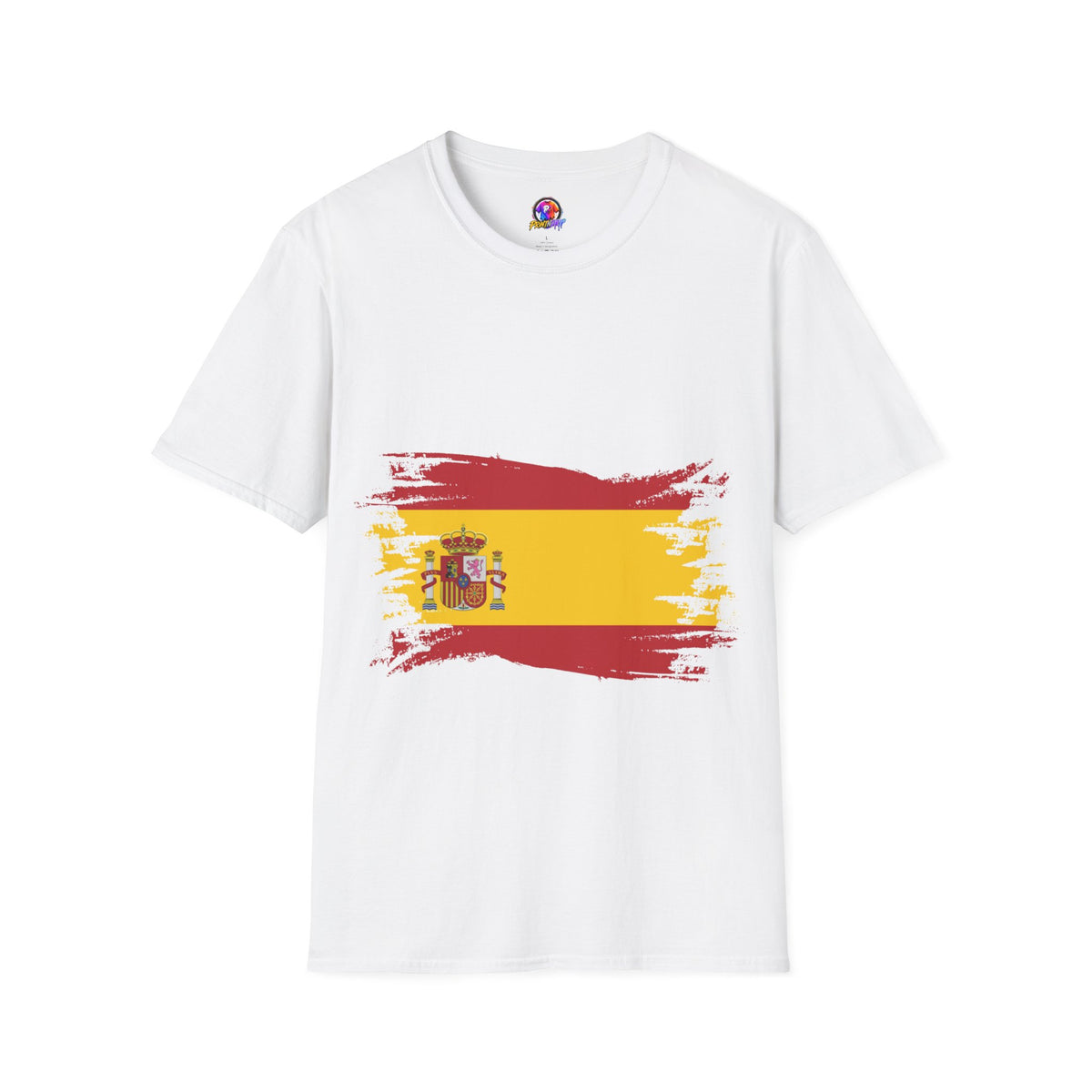Spain Flag T-Shirt — Distressed Spanish Flag Graphic Tee