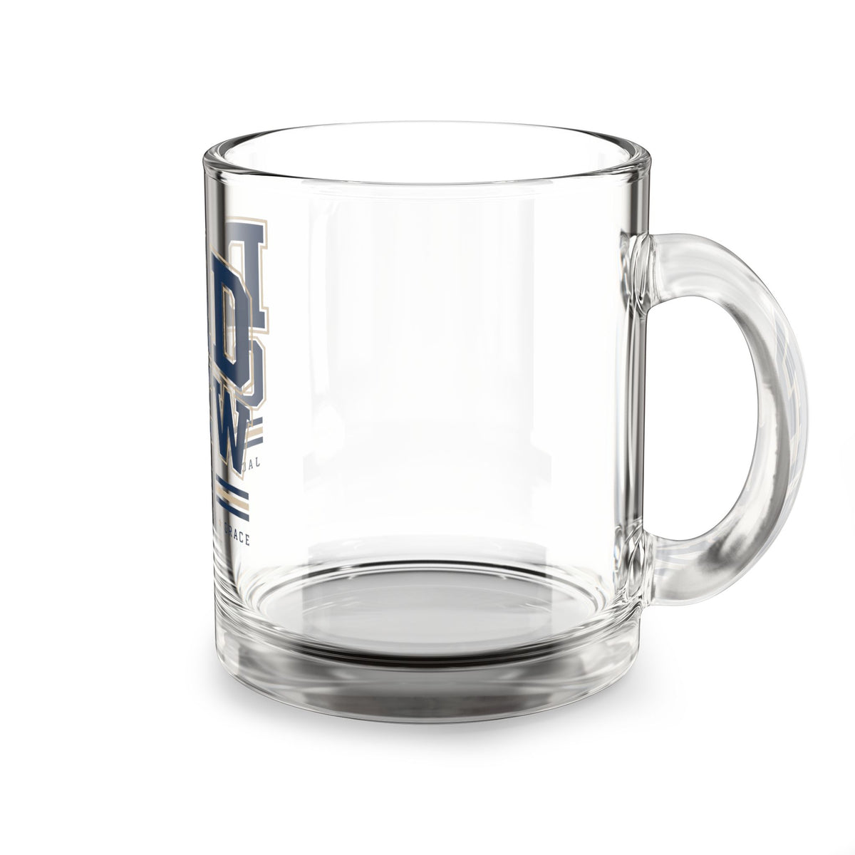 Glass Mug, 10oz Milo Bailey Dog Dad Mom Glass Mug, 10oz
