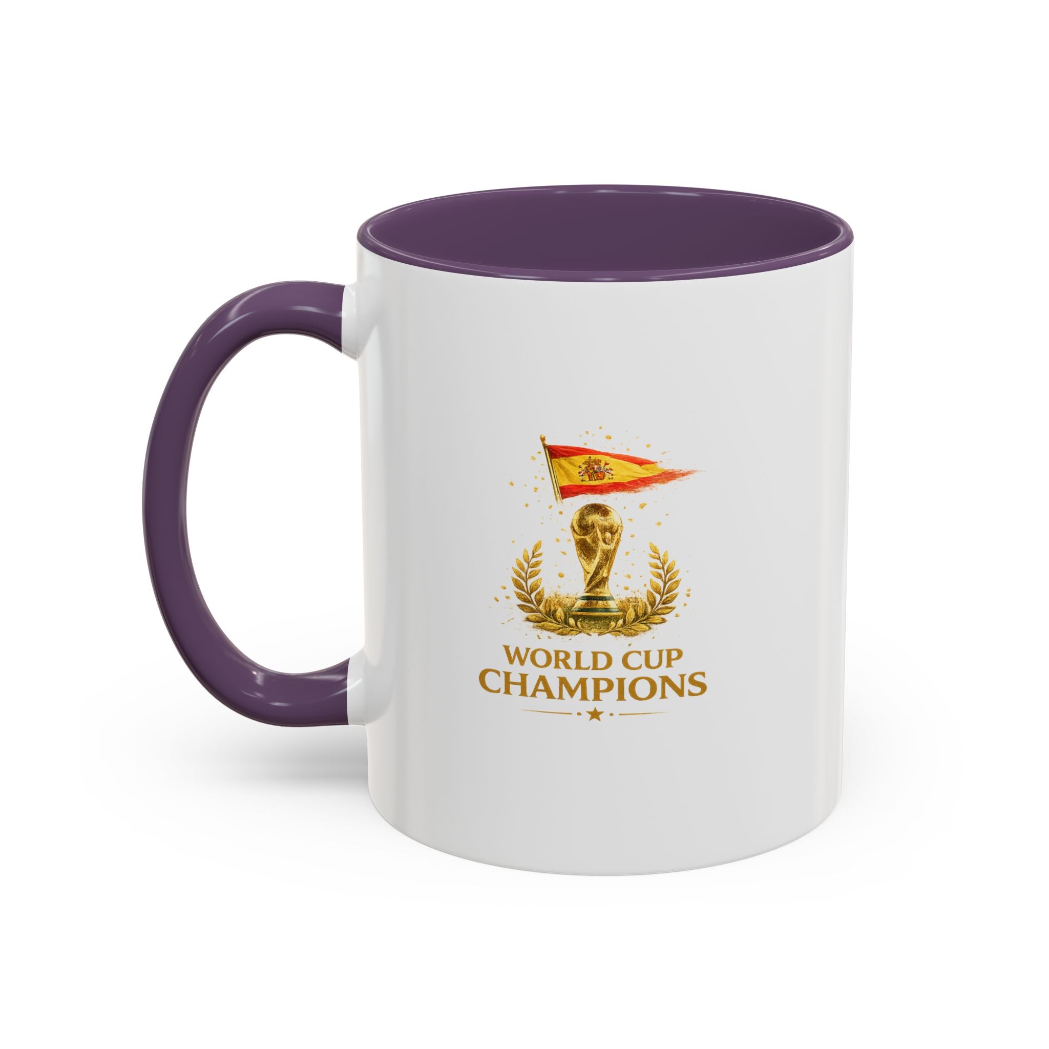 World Cup Champions Coffee Mug – Spanish Flag Accent