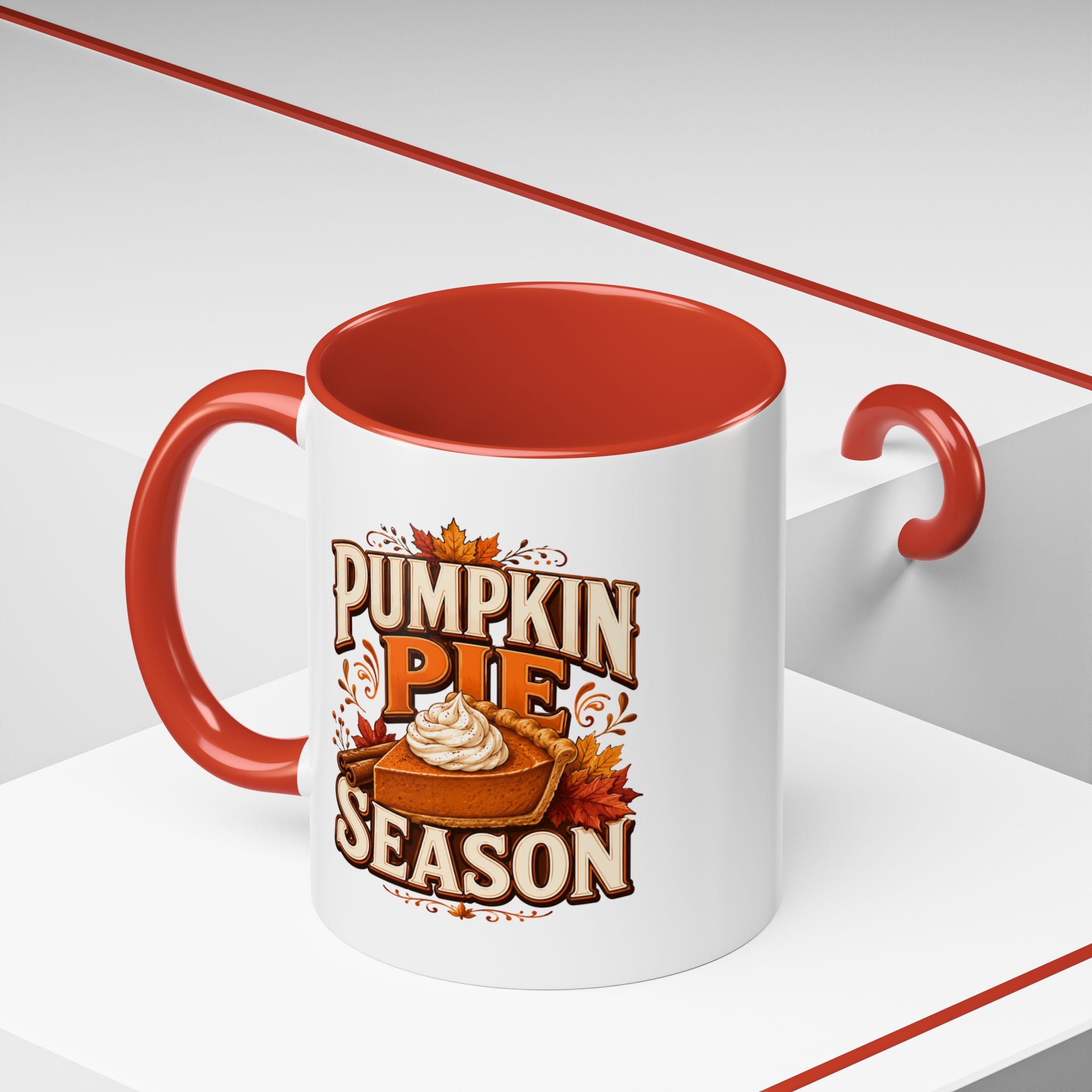 Thanksgiving Mug Pumpkin Pie Season Coffee Mug — Fall Thanksgiving Accent