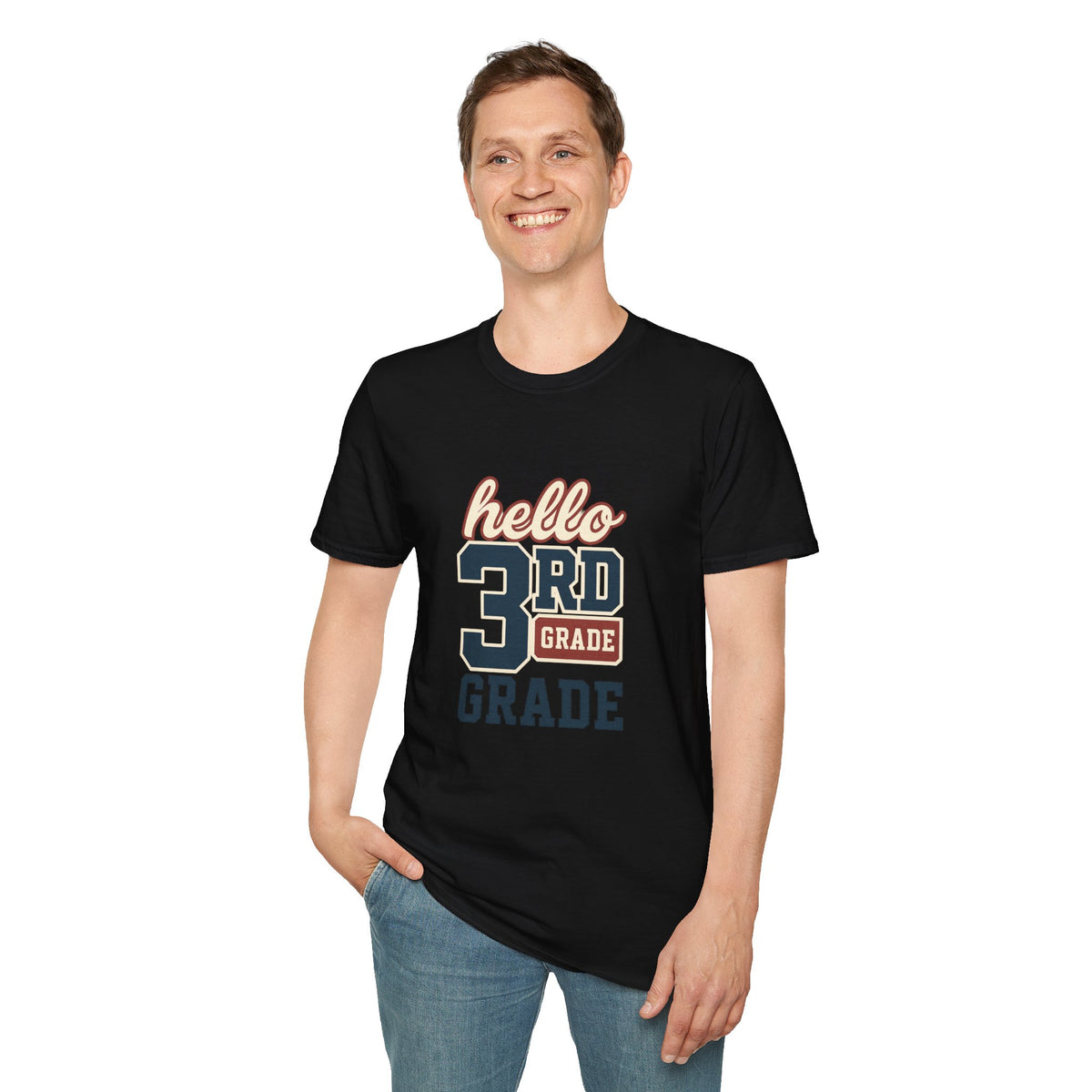 Hello 3rd Grade Shirt — Back to School Kids' T-Shirt - Trending Now - August 2026