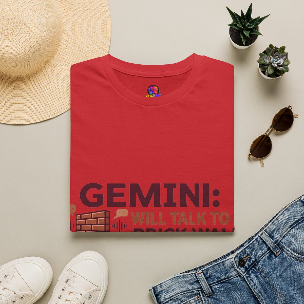 Gemini Zodiac Unisex Softstyle T-Shirt