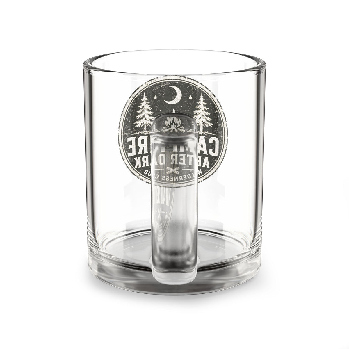 Glass Mug, 10oz Milo Bailey Dog Dad Mom Glass Mug, 10oz