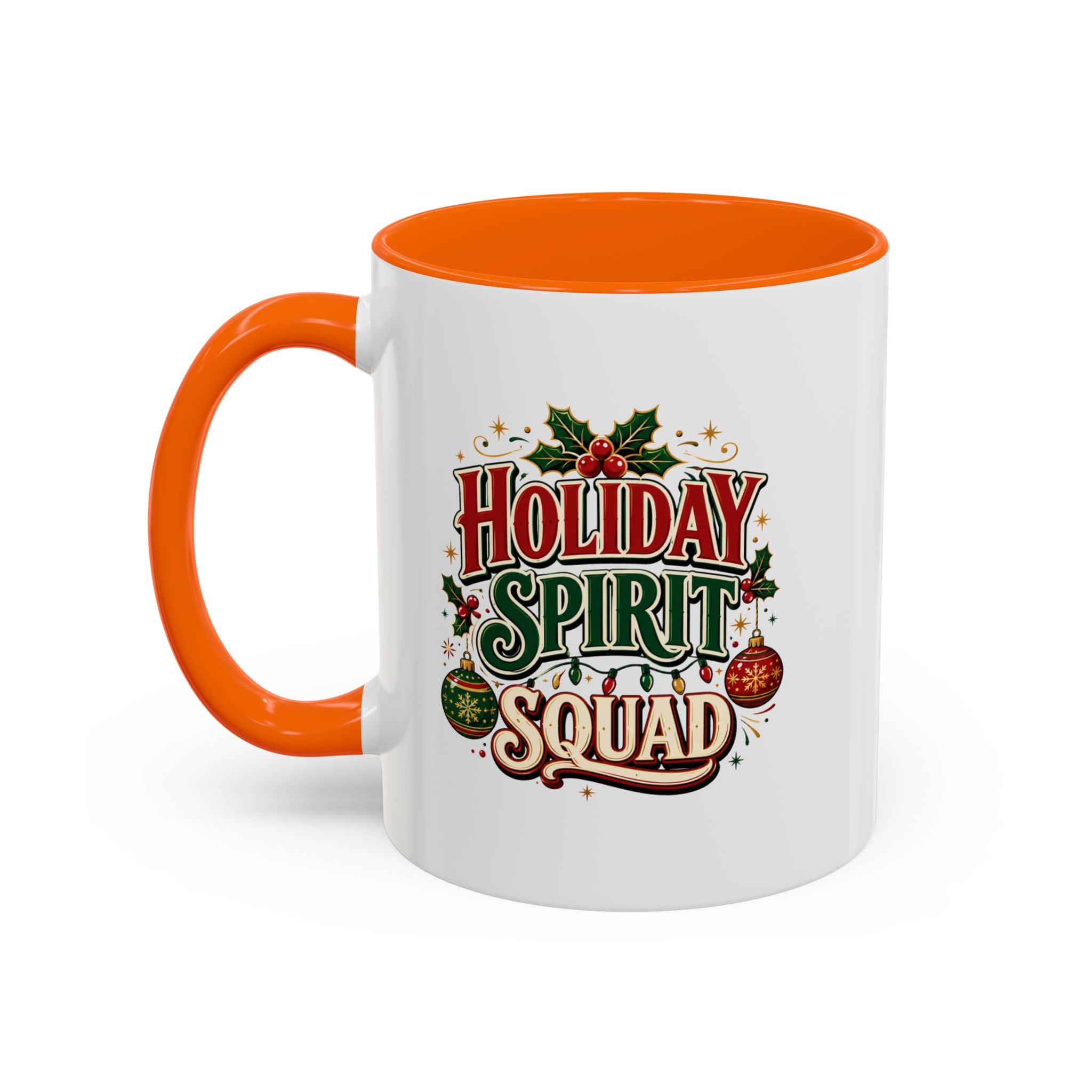 Accent Coffee Mug Holiday Spirit Squad