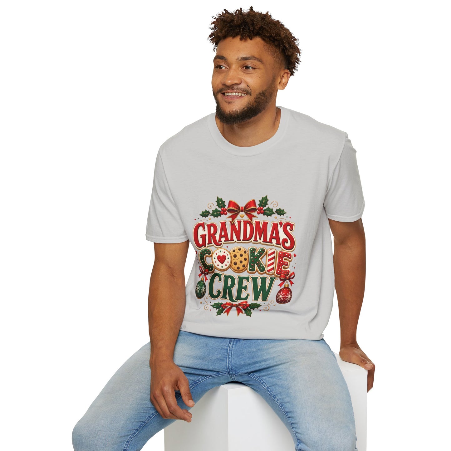 Grandma's Cookie Crew T-Shirt — Festive Christmas Baking Tee