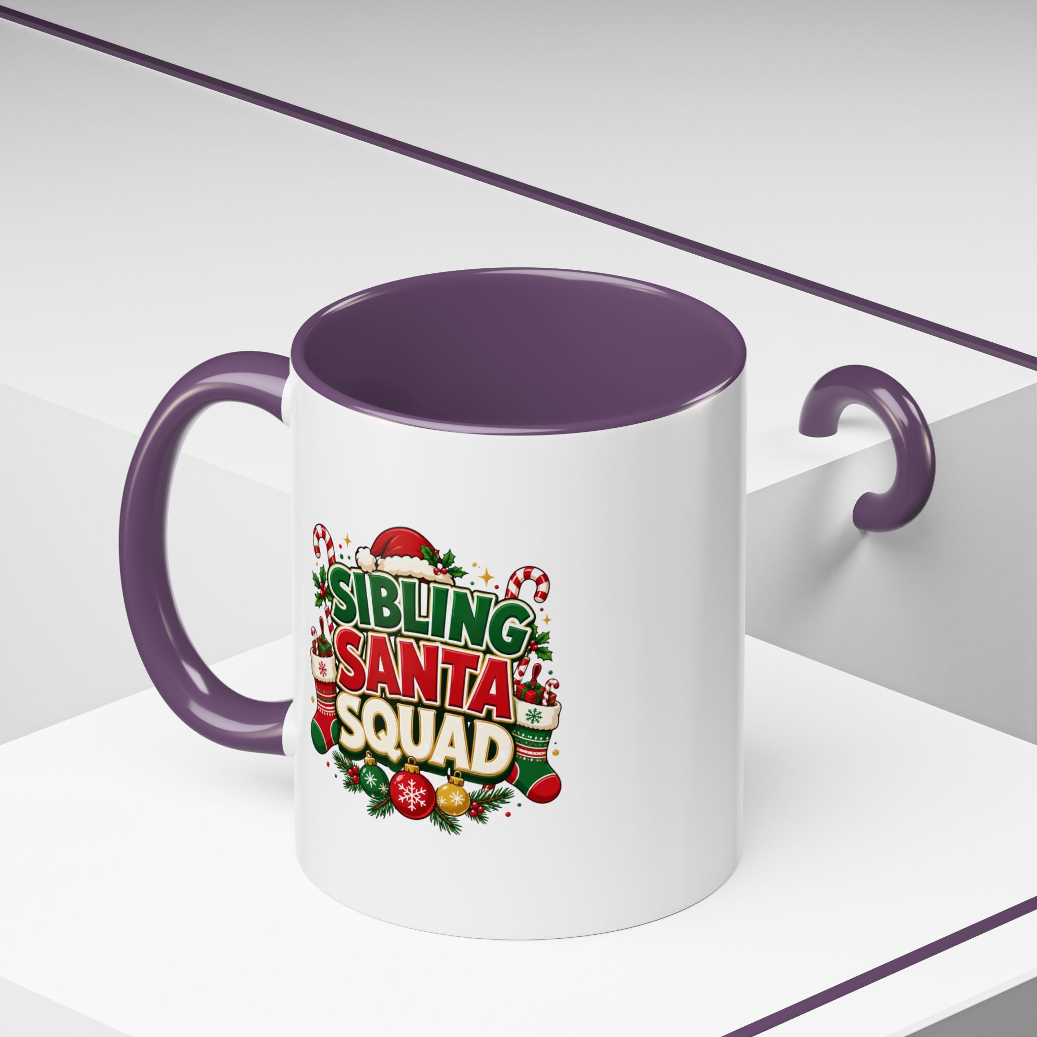 Sibling Santa Squad Coffee Mug