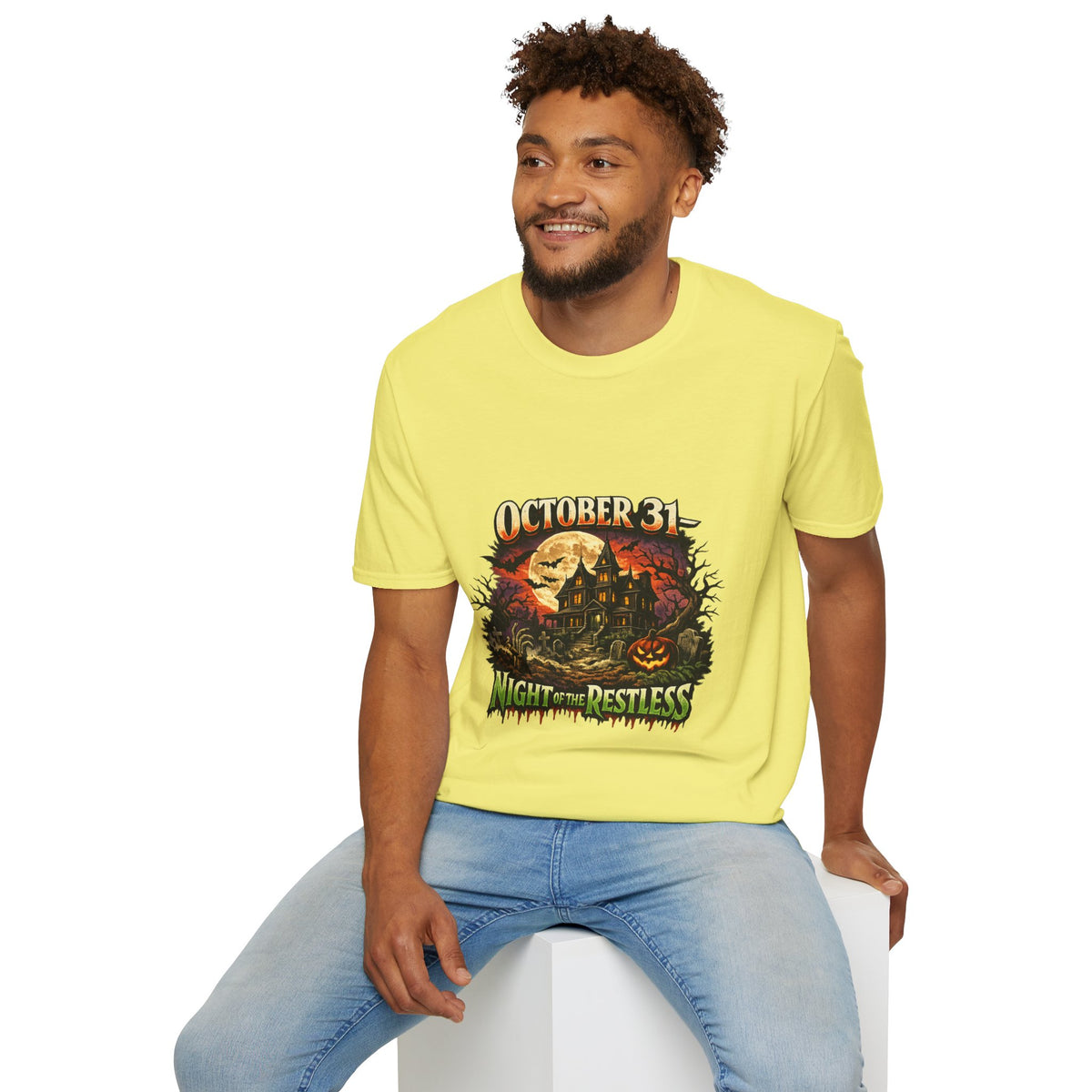 Halloween October 21 Unisex Softstyle T-Shirt