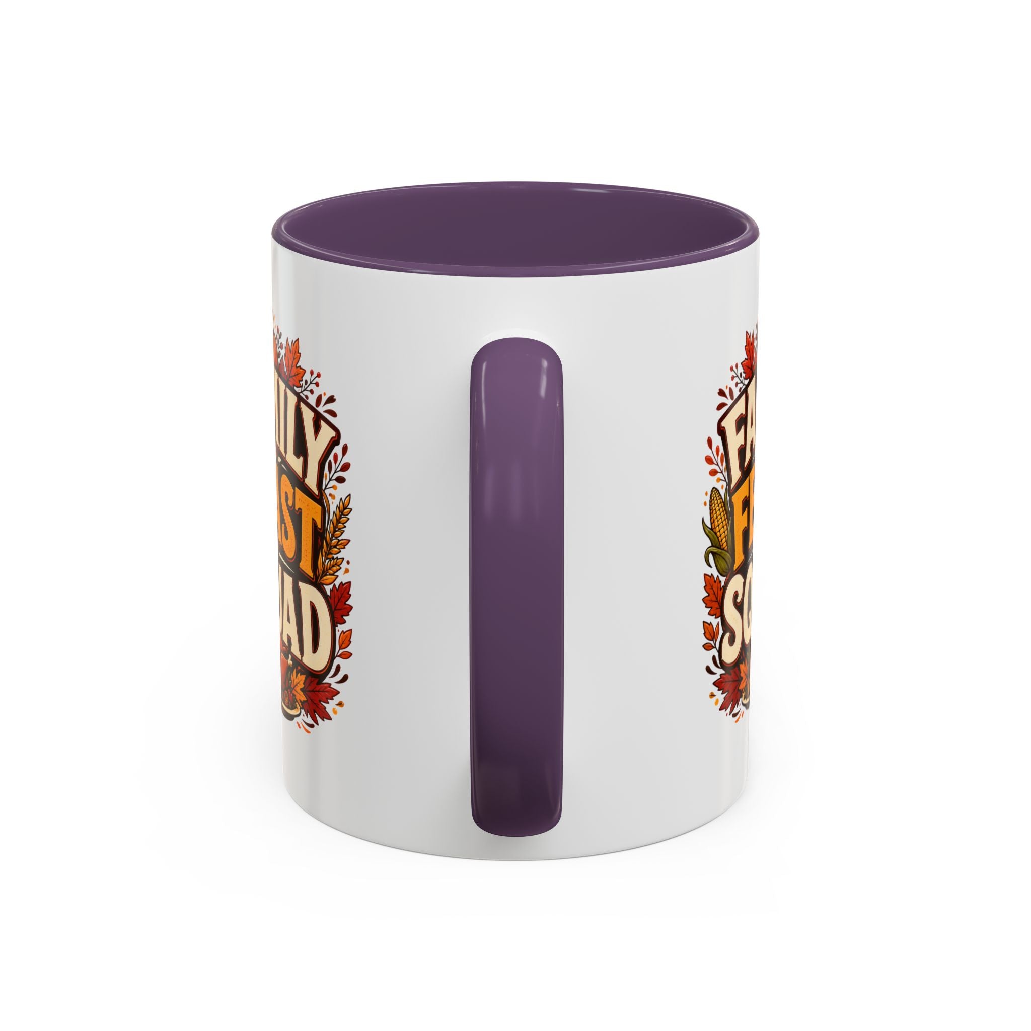 Thanksgiving Mug Family Feast Squad Coffee Mug — Thanksgiving Fall Holiday Accent Mug