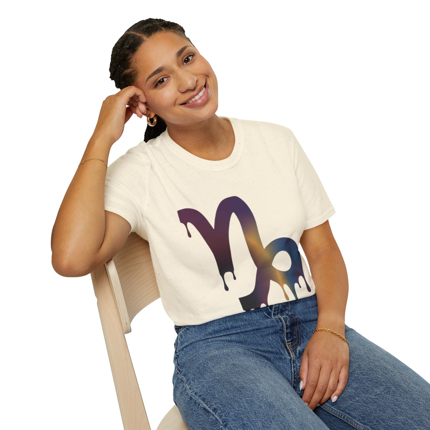 Dripping Gradient Capricorn T-Shirt