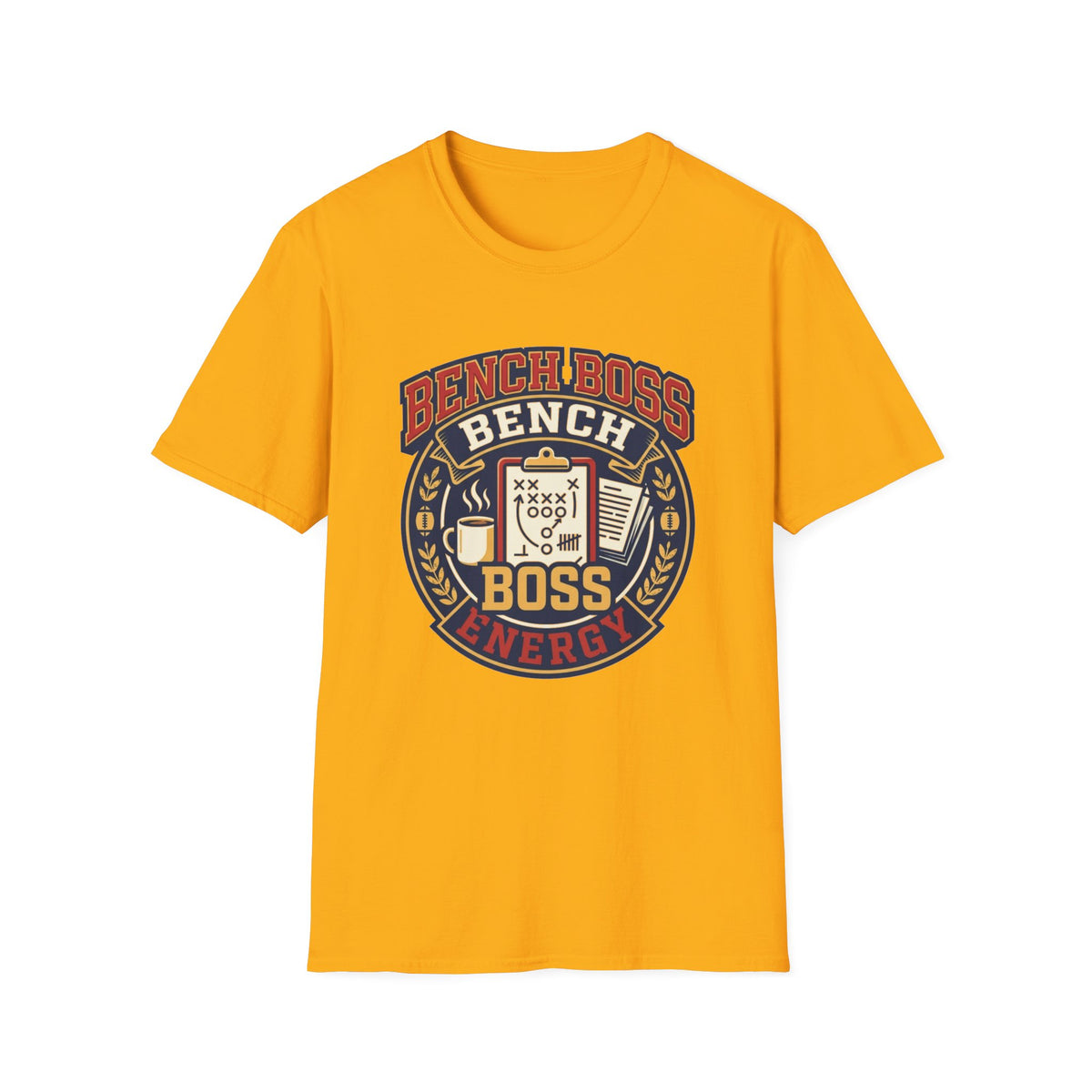 Bench Boss T-Shirt — Retro Gym Weightlifting Tee - Trending Now - August 2026