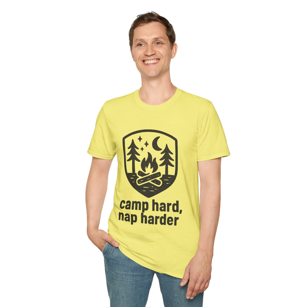 Adventure Forest T‑Shirt — Vintage Night Camping Crest - Trending Now - September 2026