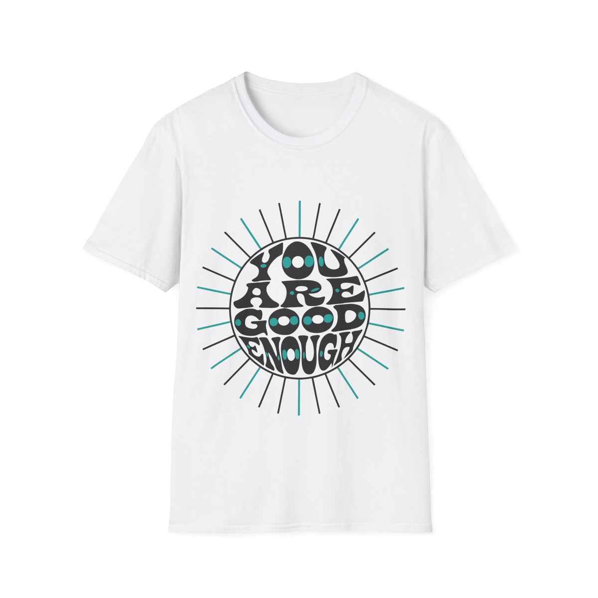 T-Shirt — "You Are Good Enough" Retro Positive Graphic Tee - Trending Now - September 2026