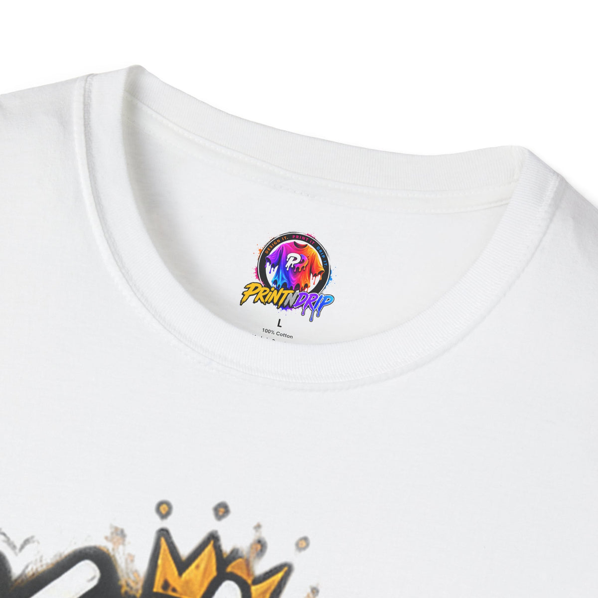 Children's Cancer Awareness T-Shirt — "Kids Fight The Toughest Battles" Gold Ribbon
