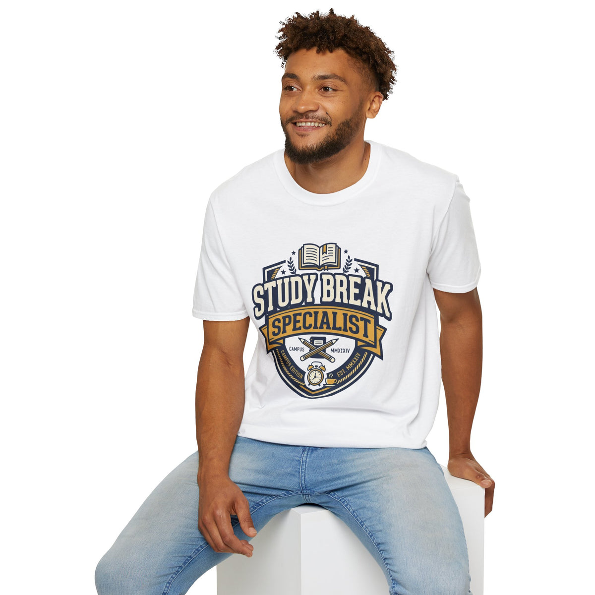 Study Break T-Shirt — 'Study Break Specialist' College Casual Tee - Trending Now - August 2026