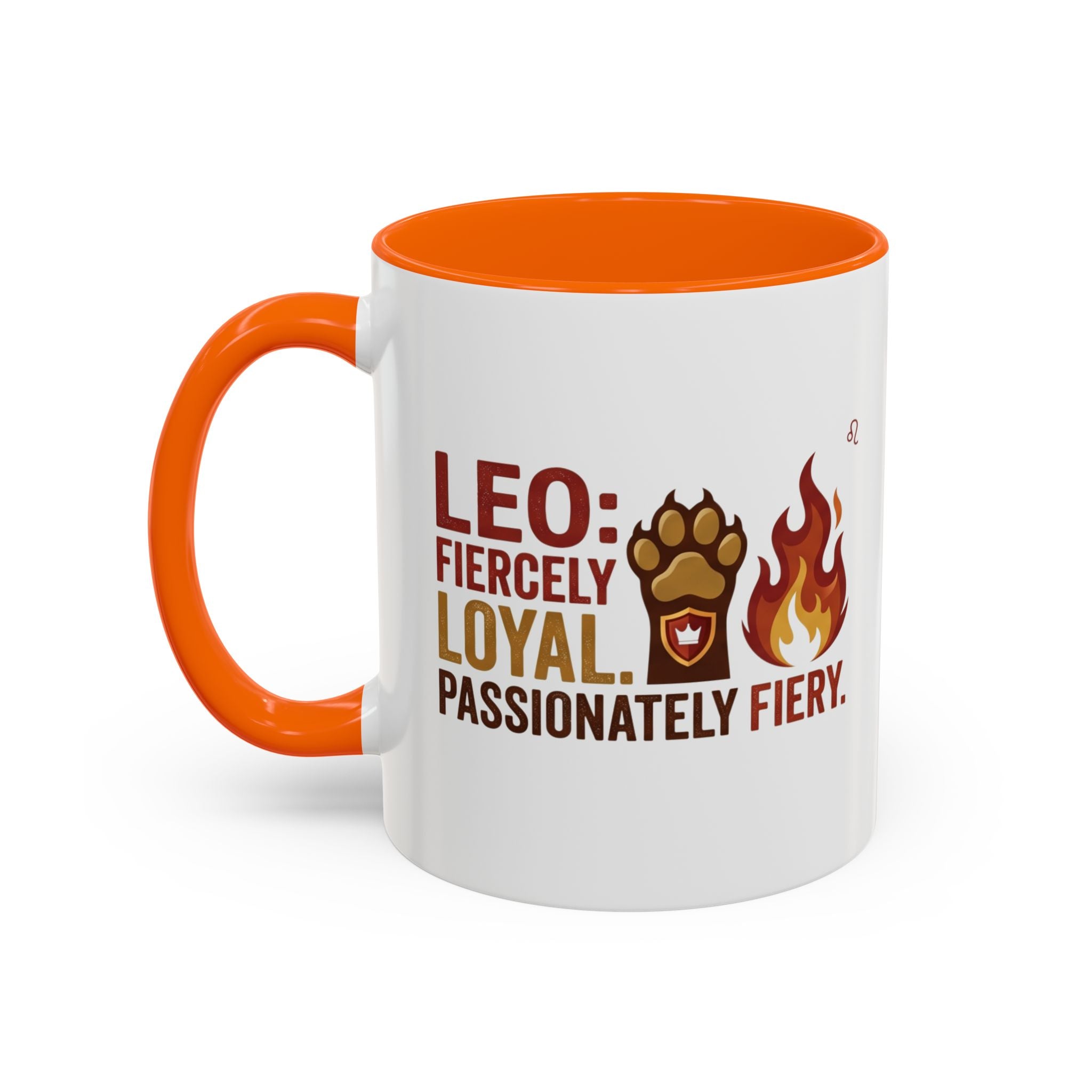 Leo Zodiac Coffee Mug – Fiercely Loyal, Passionately Fiery Accent Mug
