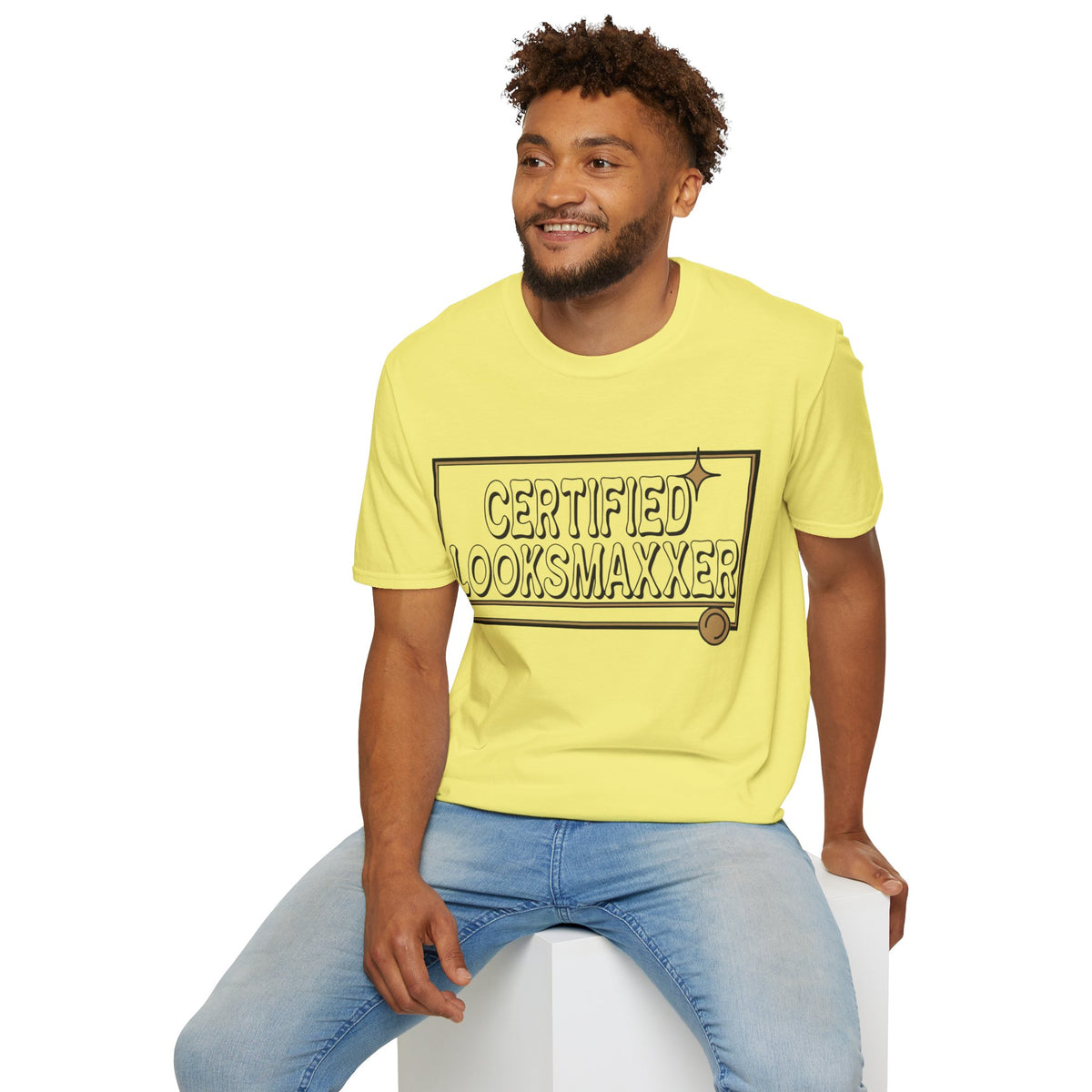Certified Looksmaxxer T-Shirt — Funny Aesthetic Confidence Tee - Trending Now - August 2026