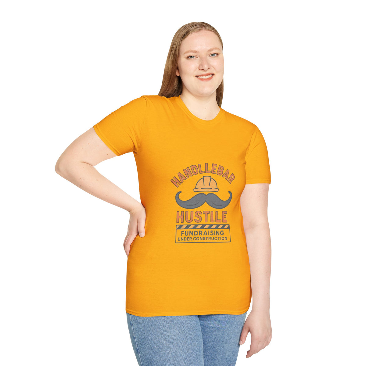 Handlebar Hustle T-Shirt — Vintage Barber Mustache Logo Tee - Trending Now - October 2026