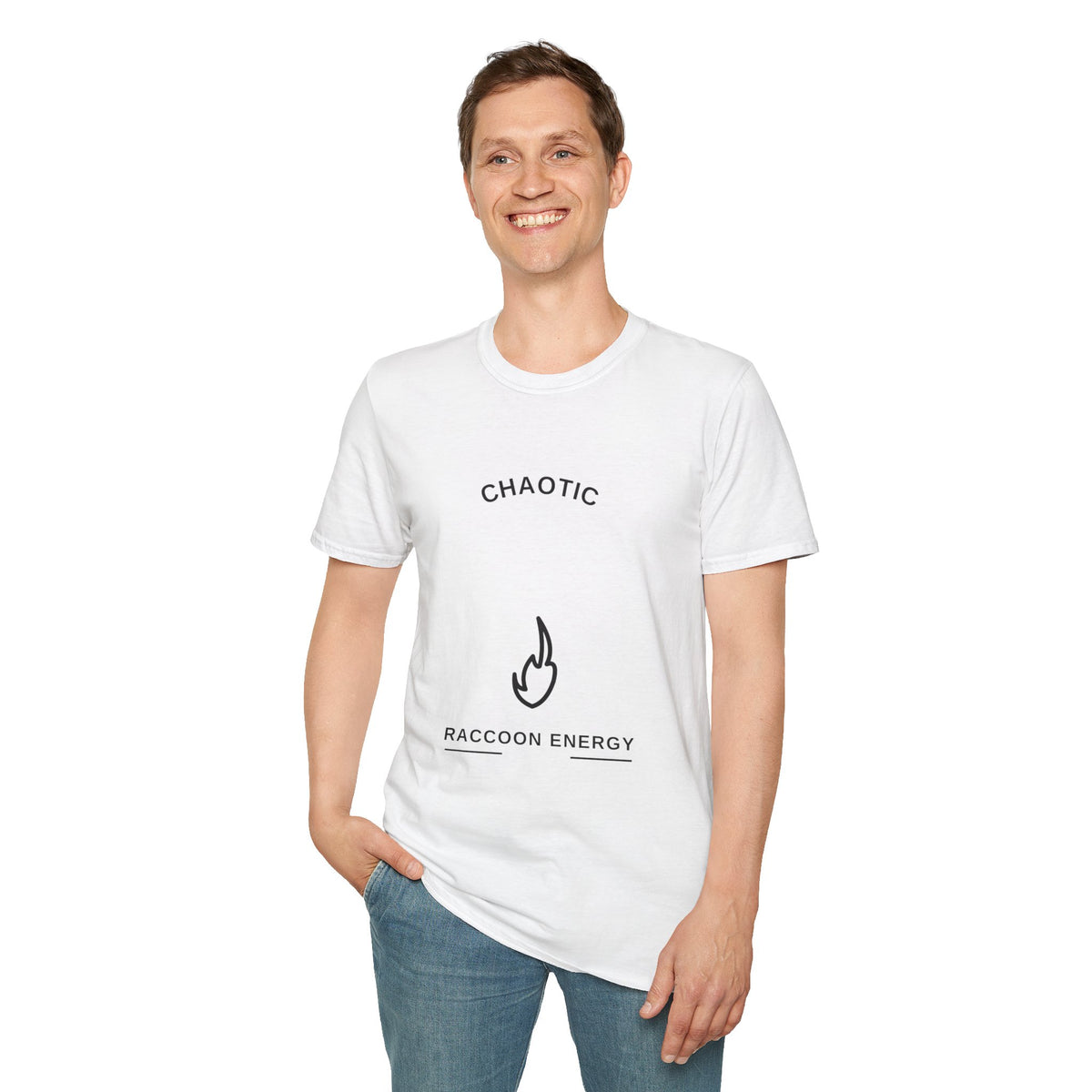 Chaotic Raccoon Energy T‑Shirt - Trending Now - August 2026
