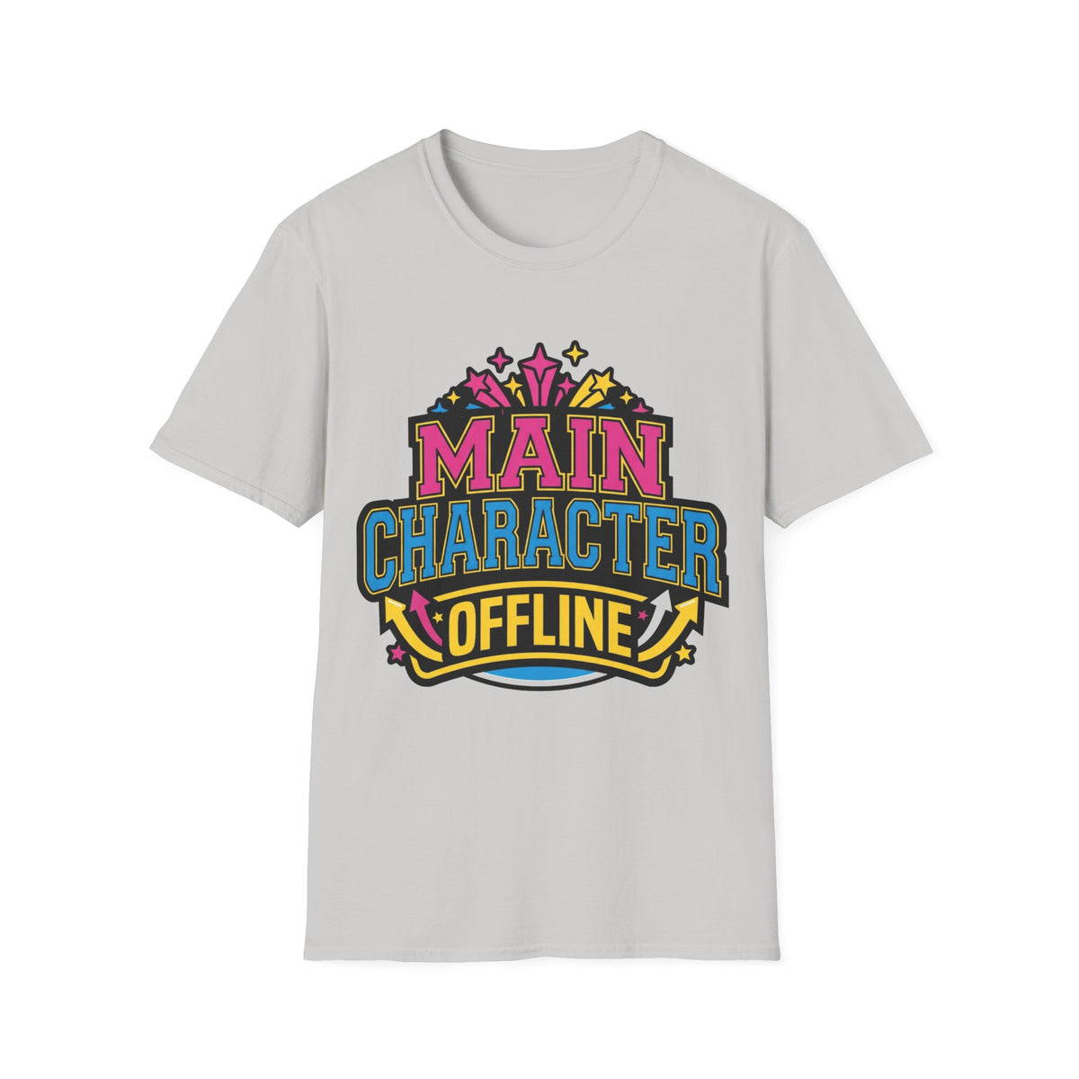 Main Character Offline T-Shirt — Retro Colorful 'Main' Graphic Tee - Trending Now - August 2026
