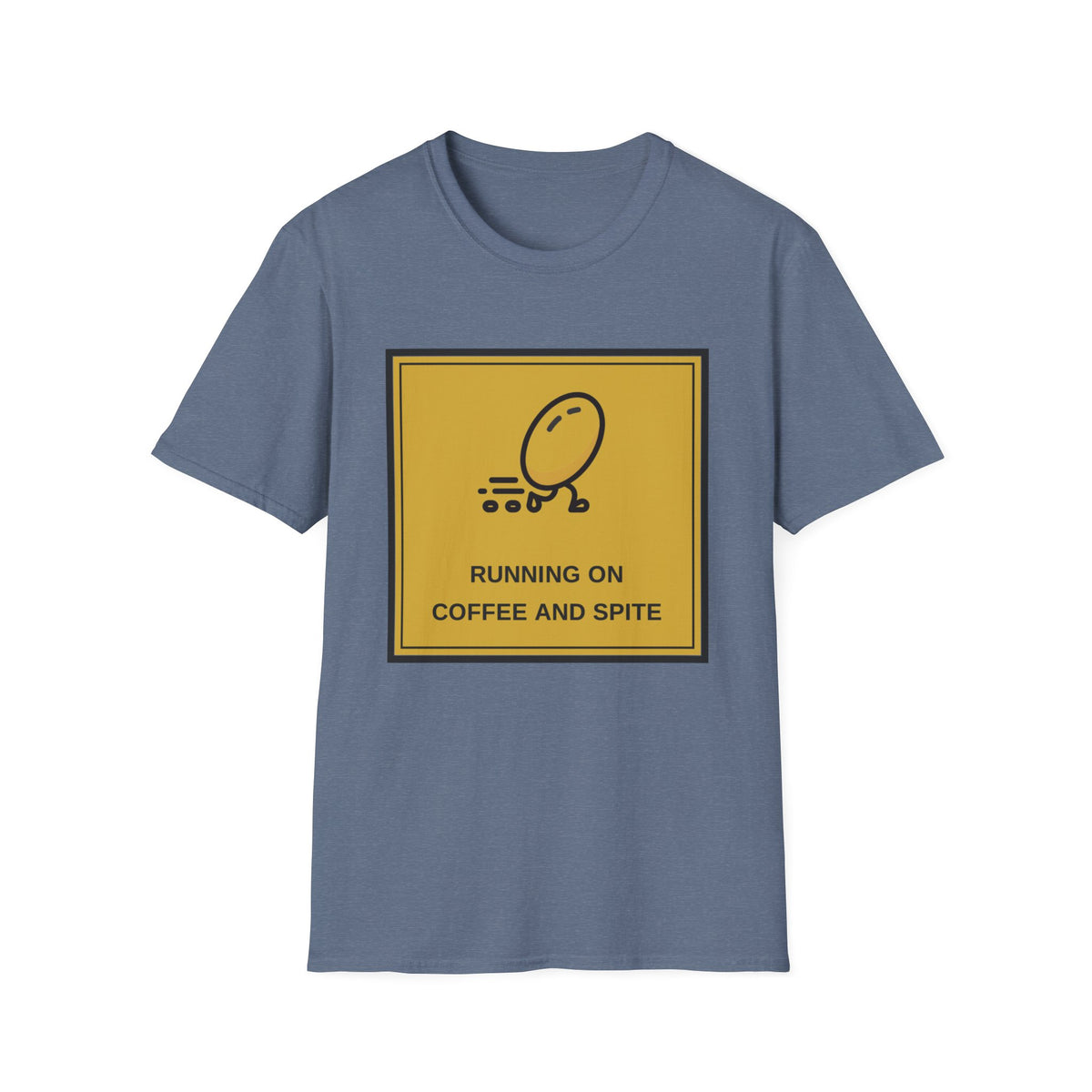 T-Shirt — Running On Coffee And Spite Graphic Tee - Trending Now - August 2026