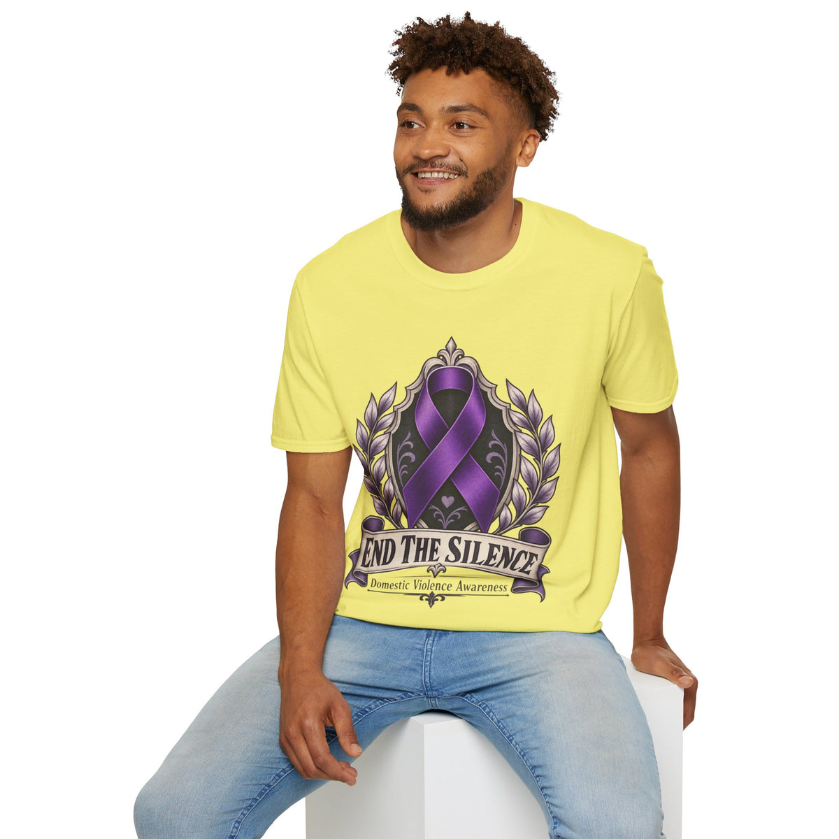 Find The Silence Domestic Violence Awareness T-Shirt