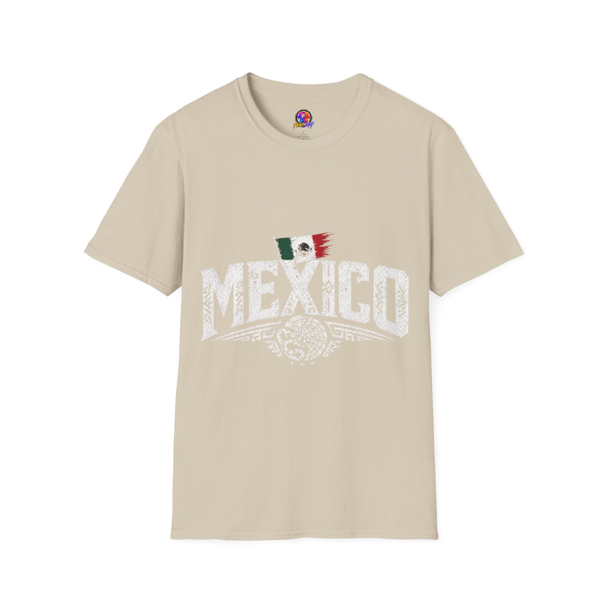 Mexico Vintage Flag T-Shirt