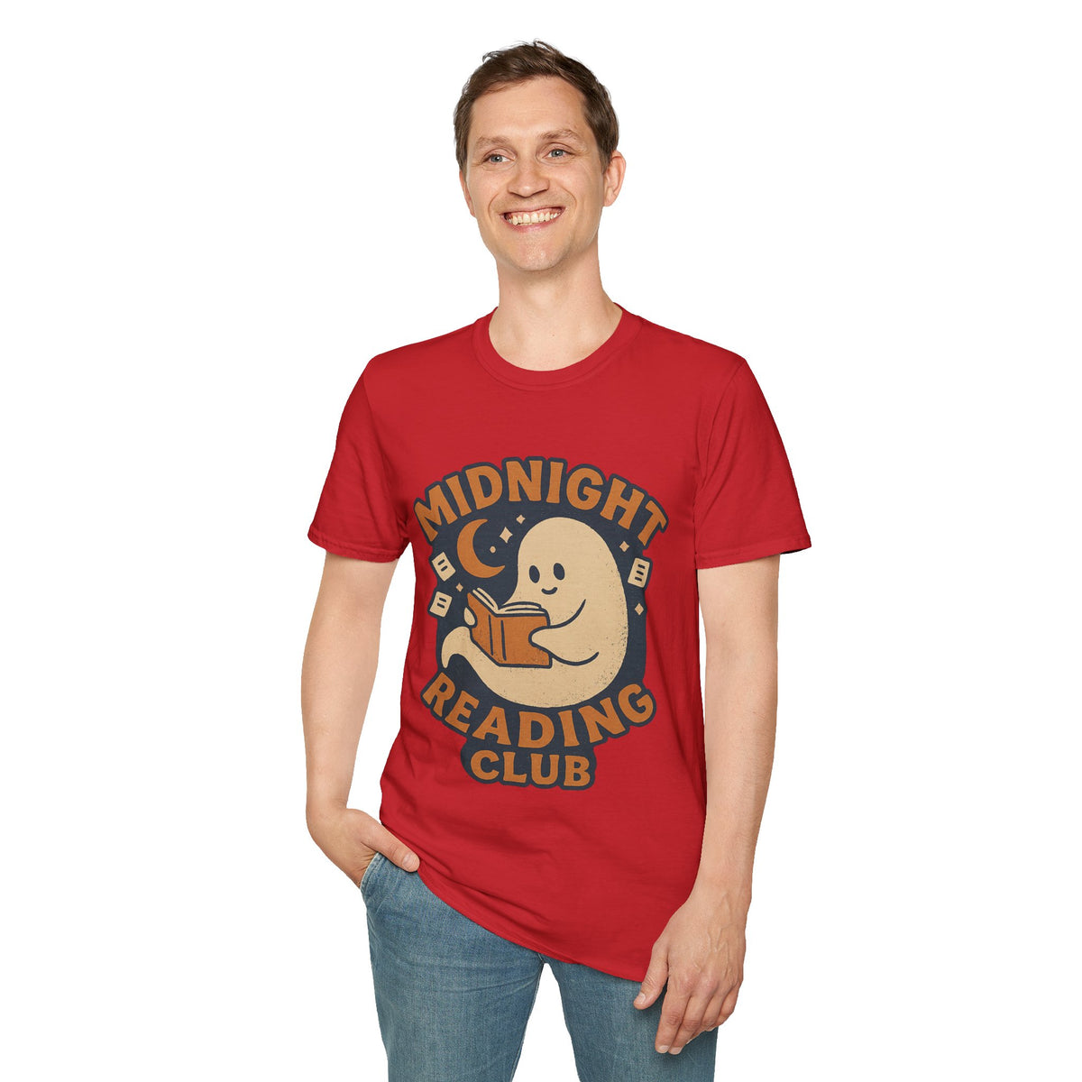 Midnight Reading Club T-Shirt — Cute Ghost Booklover Tee - Trending Now - August 2026