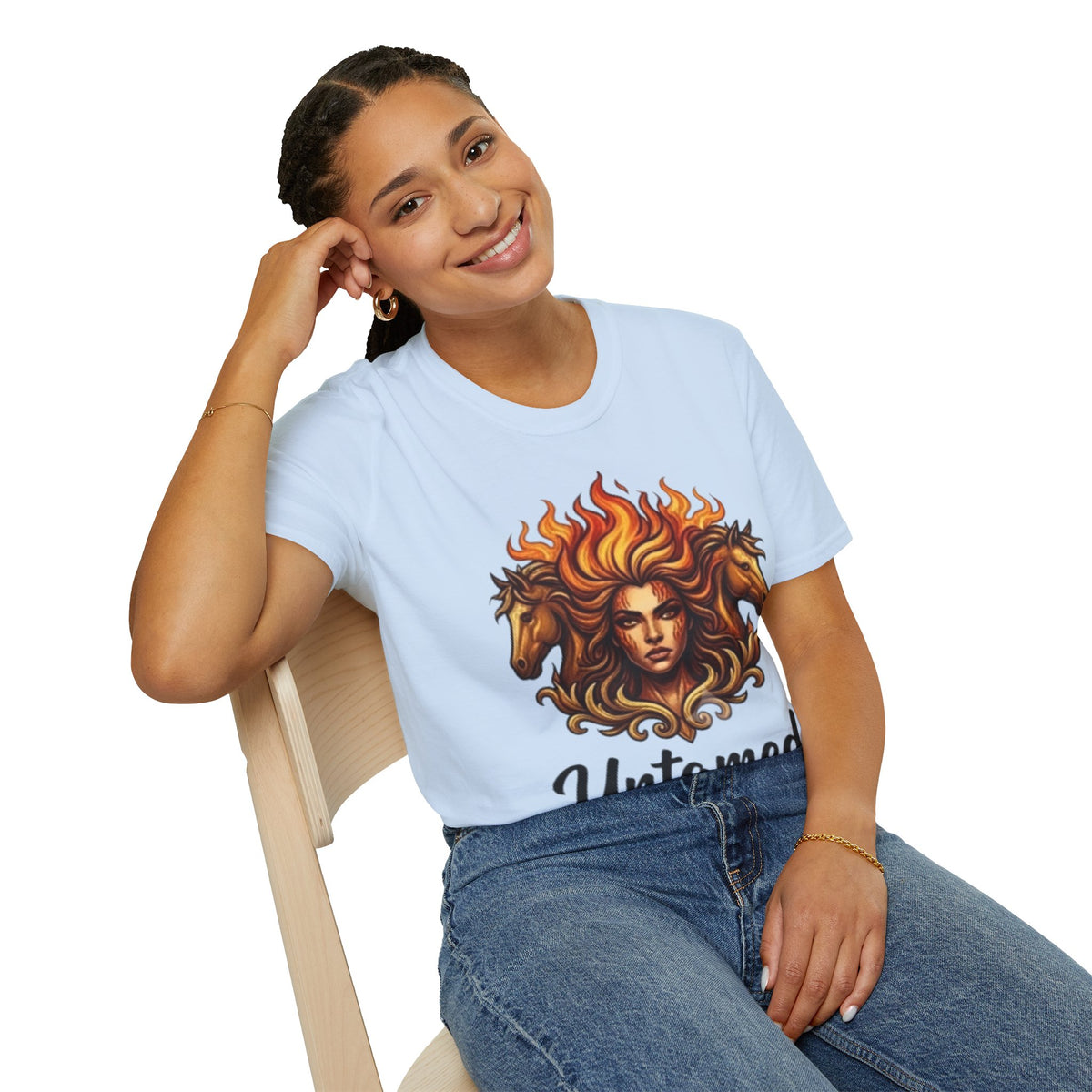 Sagittarius 'Untamed' Zodiac T-Shirt — Fiery Archer Astrology Tee