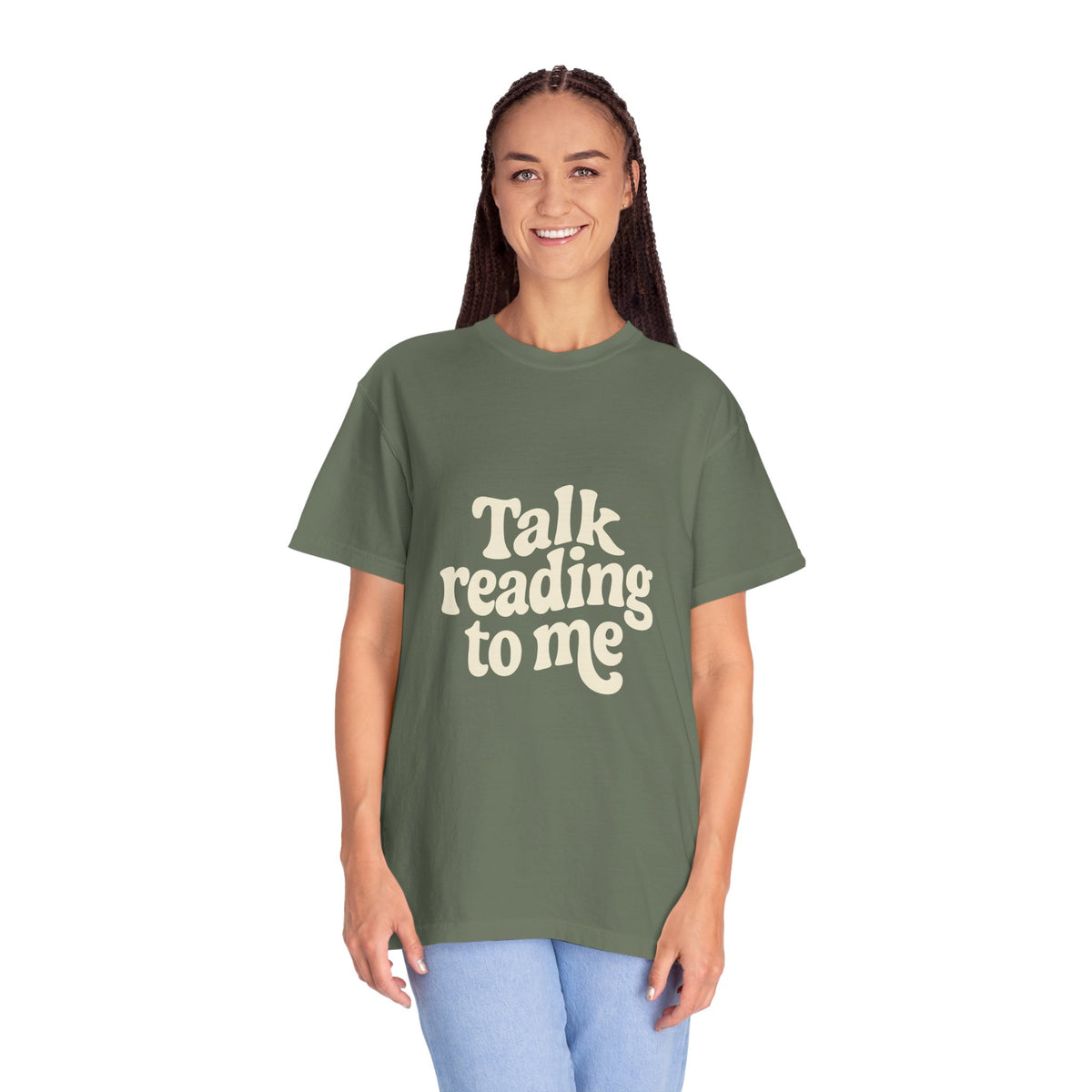 Talk Reading To Me T-Shirt — Vintage Book Lover Tee - Trending Now - October 2026