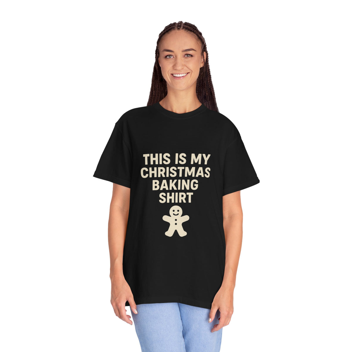 Christmas Baking Shirt — 'This Is My Christmas Baking Shirt' Tee with Gingerbread Graphic- Trending Now - October 2026