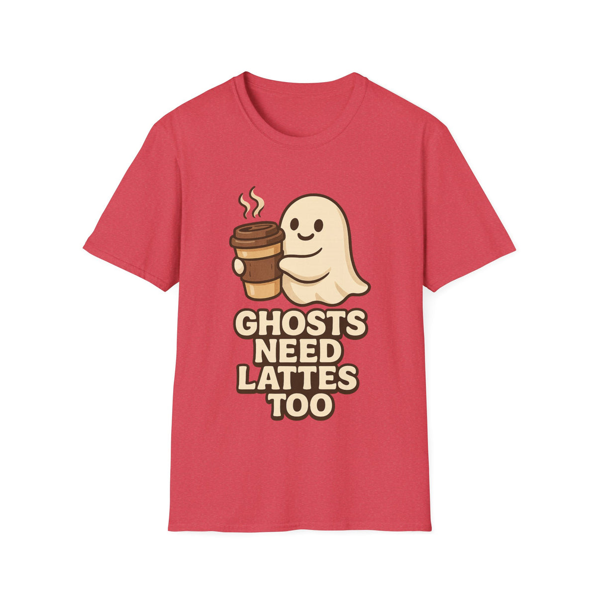Ghosts Need Lattes Too T-Shirt - Trending Now - August 2026