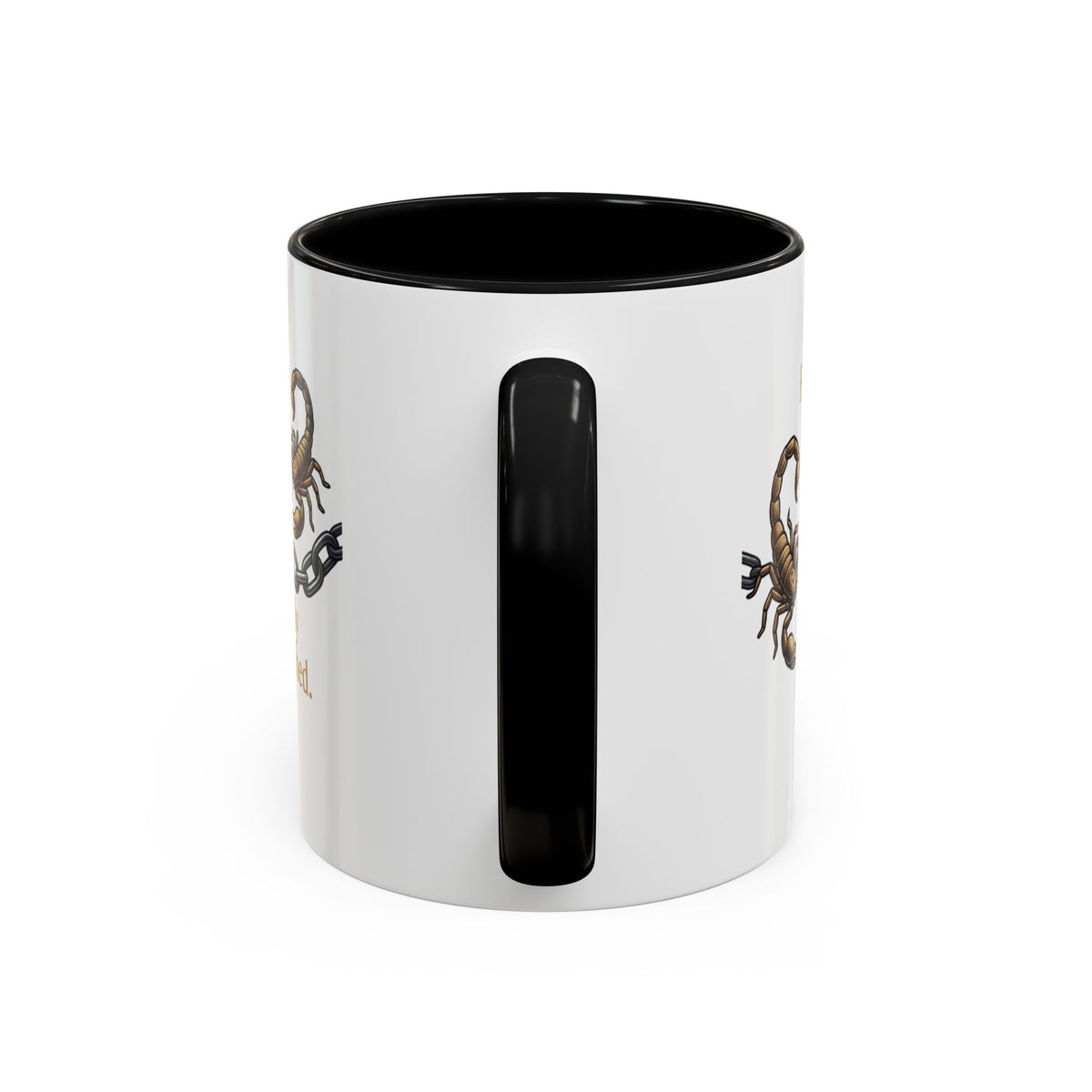 Scorpio Mug — "Fiercely Loyal. Easily Detached." Zodiac Coffee Cup