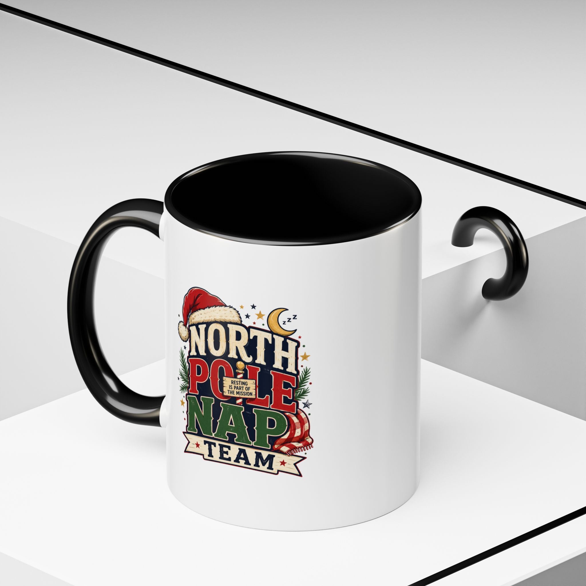 Accent Coffee Mug North Pole Nap