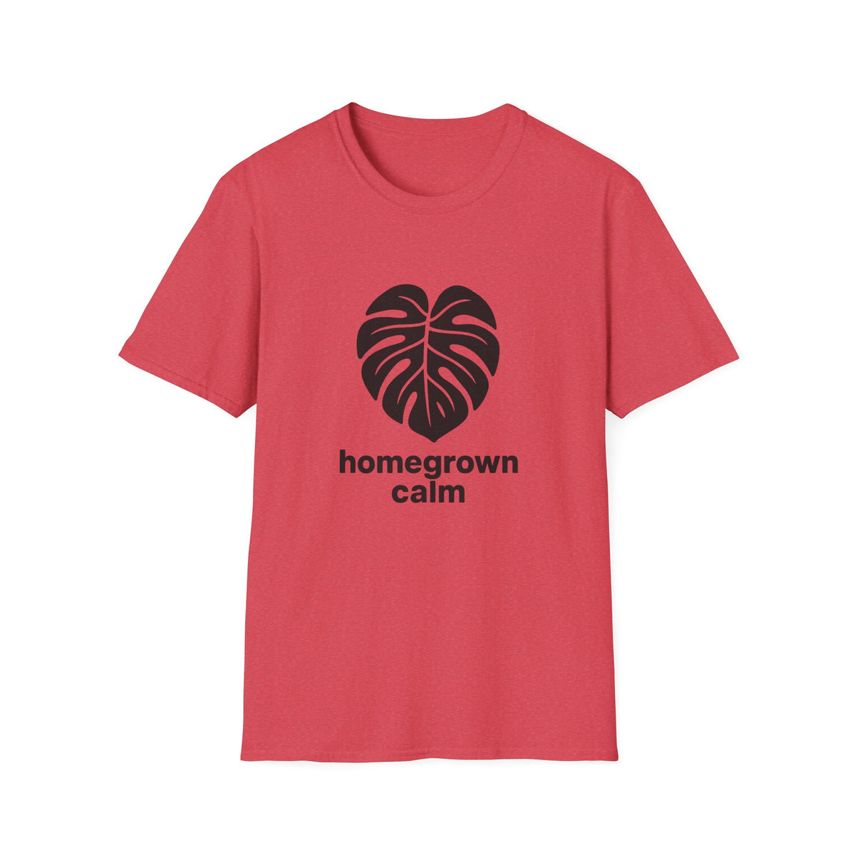 Black T‑Shirt with Subtle Heartroots Graphic – Minimal Plant Lover Tee - Trending Now - August 2026