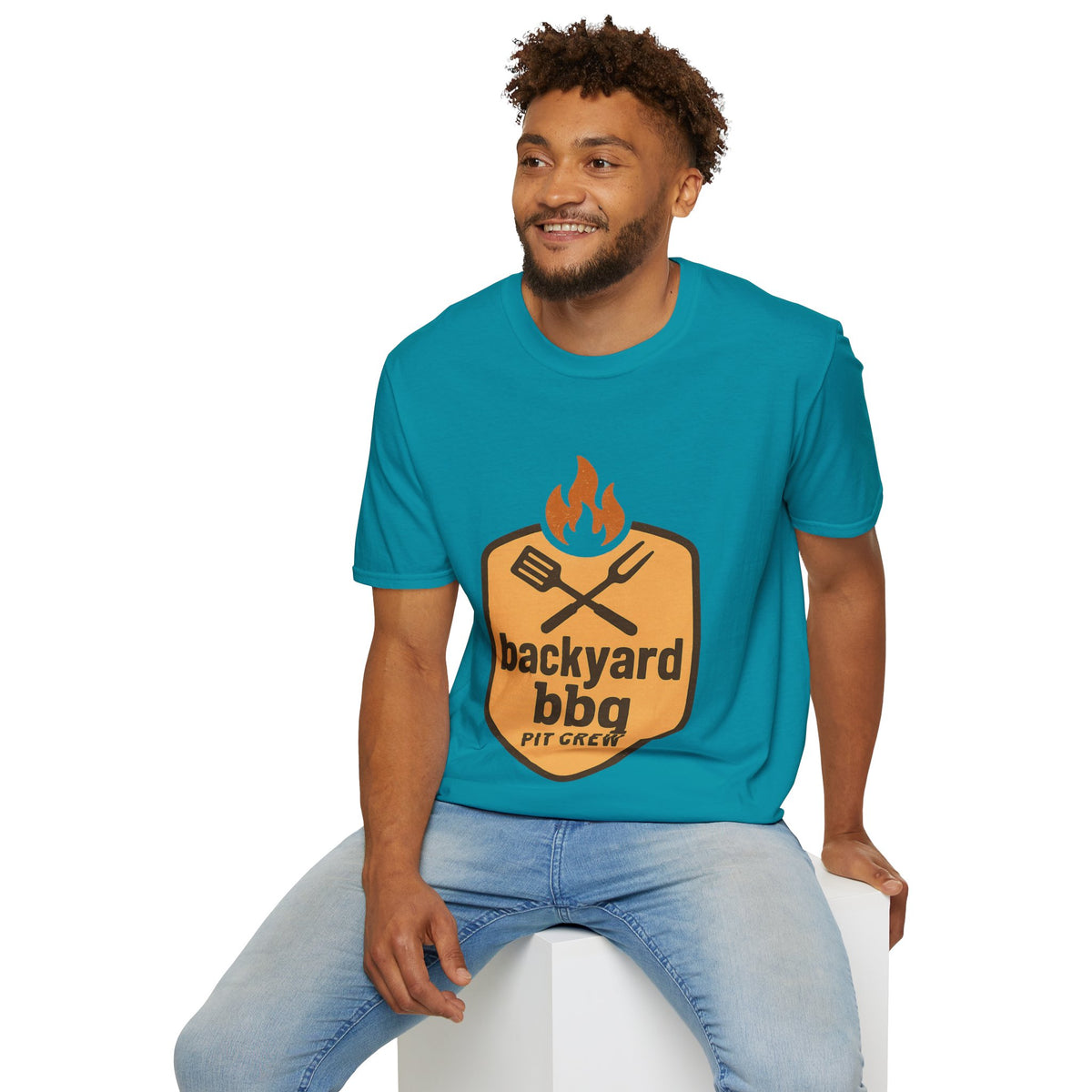Backyard BBQ T-Shirt — Grilling Badge Tee - Trending Now - August 2026