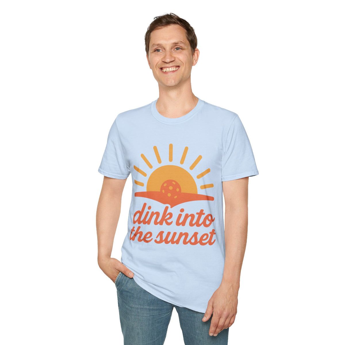 Sunset Graphic T-Shirt — "Drink Into the Sunset" Retro Sun Tee - Trending Now - September 2026