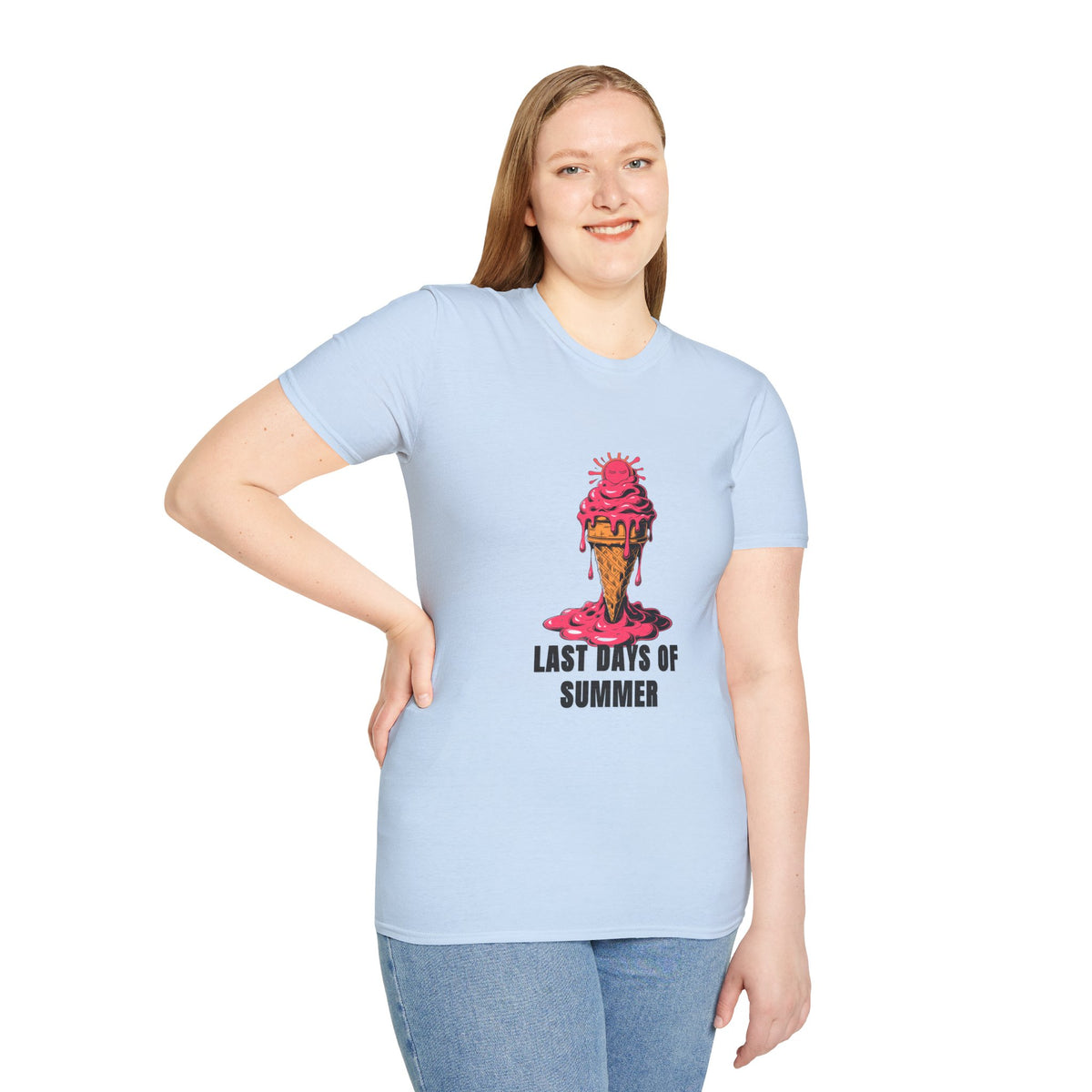 Ice Cream Melt T-Shirt — "Last Days of Summer" Graphic Tee - Trending Now - August 2026