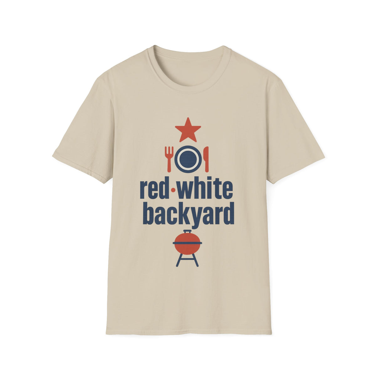 Patriotic BBQ T-Shirt — Red Star Plate Grill Graphic - Trending Now - August 2026