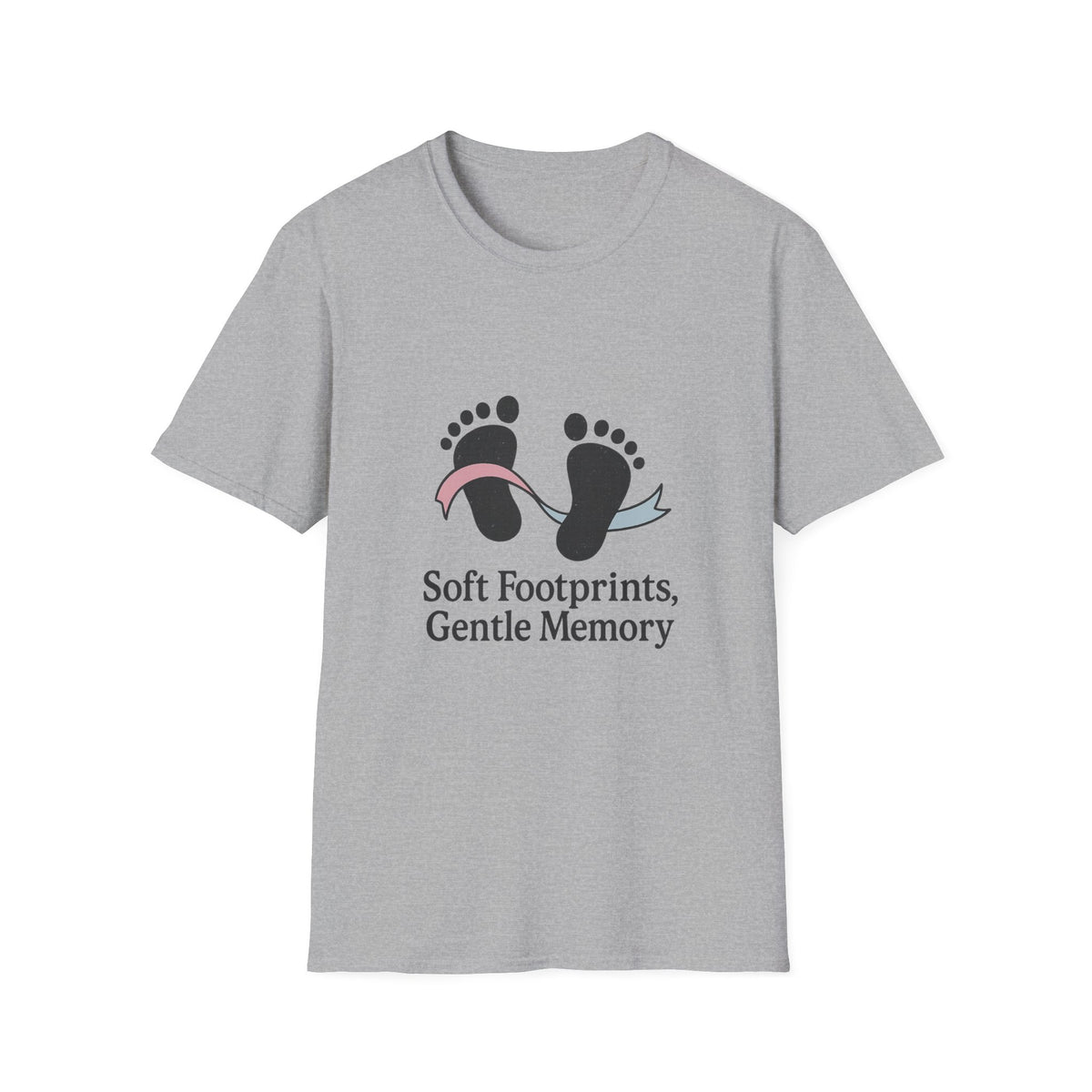 Memorial Baby Footprints T-Shirt — "Soft Footprints Gentle Memory" Remembrance Tee - Trending Now - October 2026