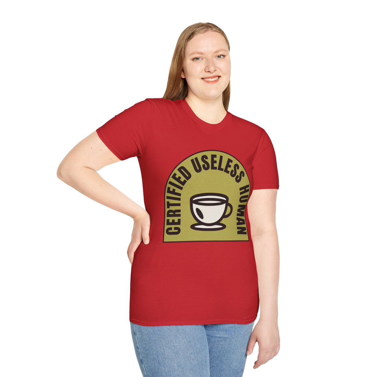 Certified Useless Human T-Shirt — Funny Coffee Lover Graphic Tee - Trending Now - August 2026